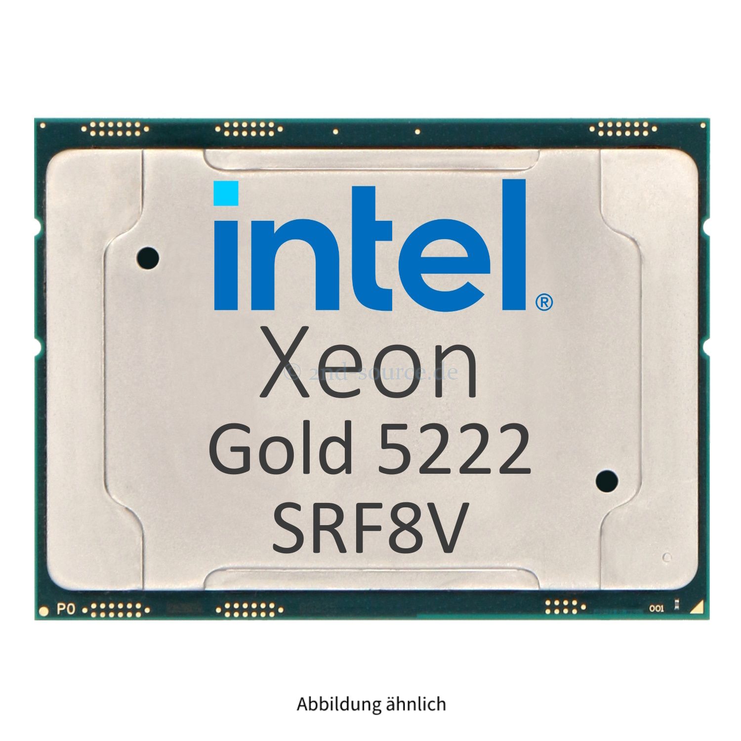 Intel Xeon Gold 5222 3.80GHz 16.5MB 4-Core CPU 105W SRF8V CD8069504193501