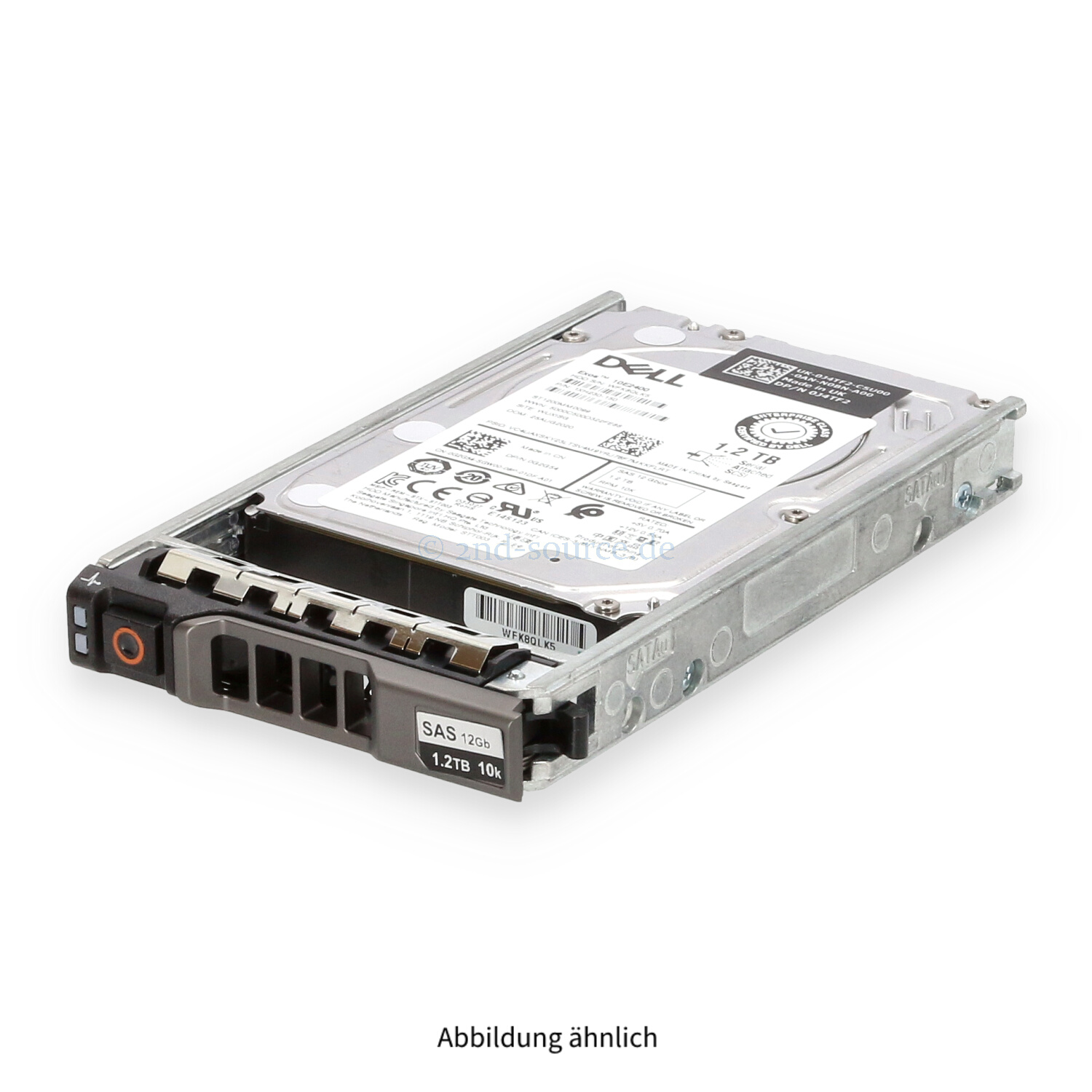 Dell 1.2TB 10k SAS 12G SFF G13 HotPlug HDD G2G54 0G2G54