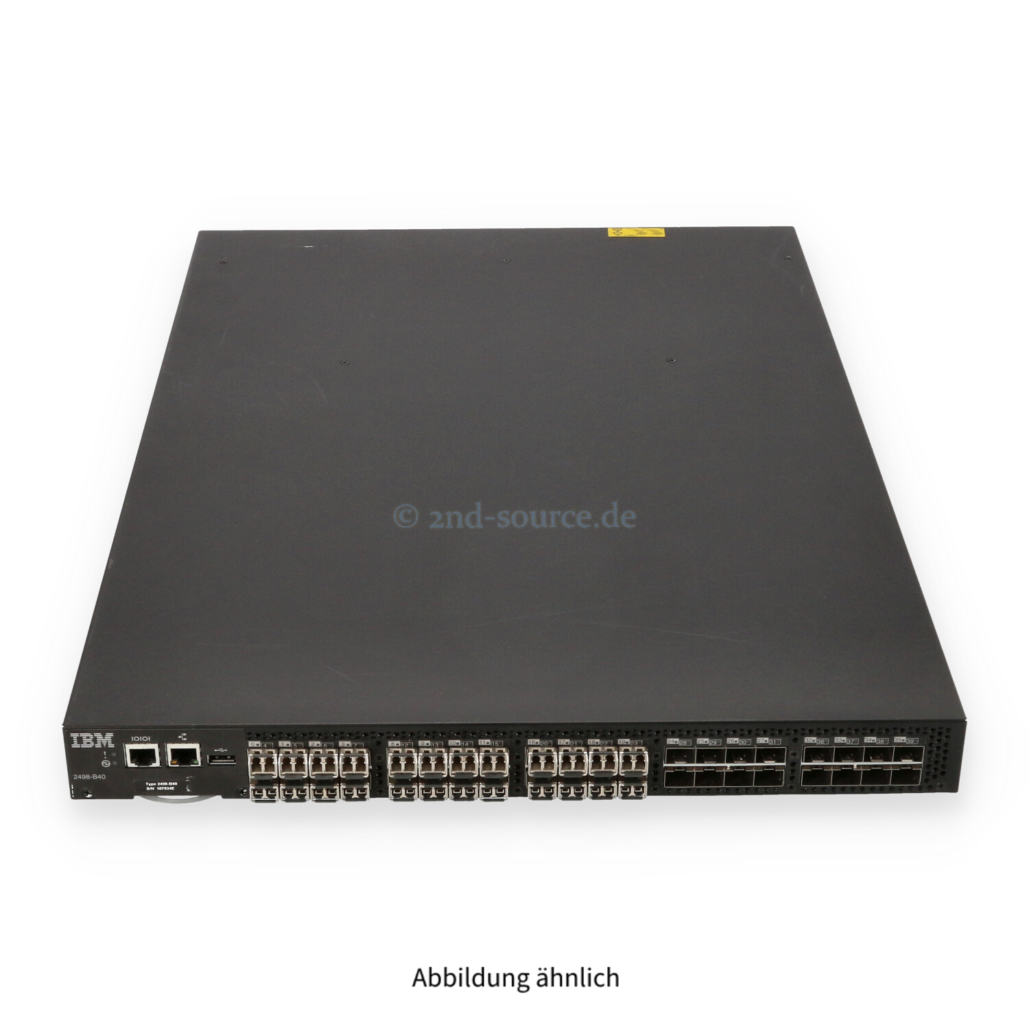IBM SAN40B 40x SFP 8G Fibre Channel Switch 24 Ports Active 2498-B40 45W0193