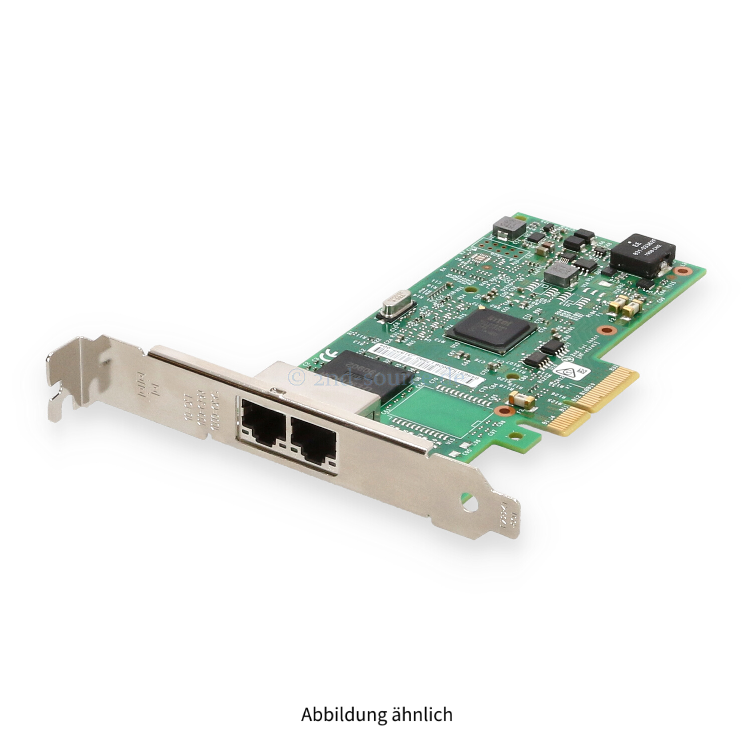 Lenovo Intel i350-T2 2x1000Base-T PCIe Server Ethernet Adapter High Profile 7ZT7A00534 00YK612 SN30L21971