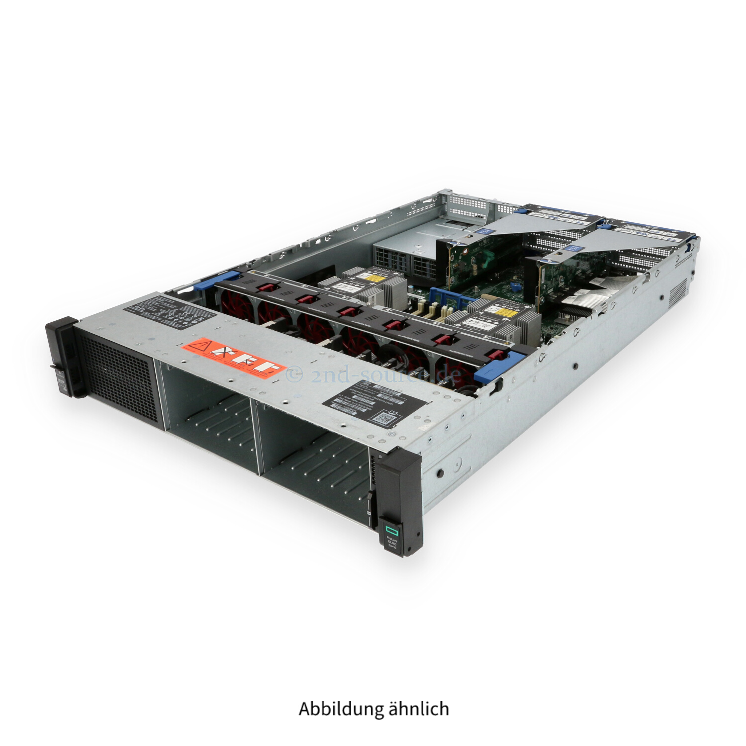 HPE DL380 G10 8xSFF 8xNVMe 2x Standard Heatsink 2x 500W CTO Server