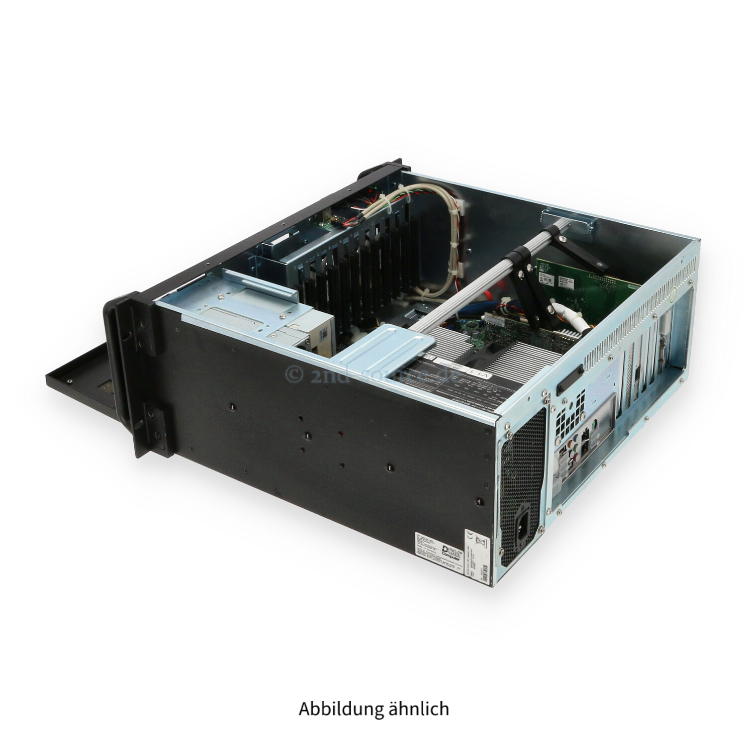 DSM Computer 96M1790-ATX-C602 4xSFF 2P E5-2418L 2.00GHz 4C 16GB RS2BL040 9301CT 4x 500GB HDD 1x 700W
