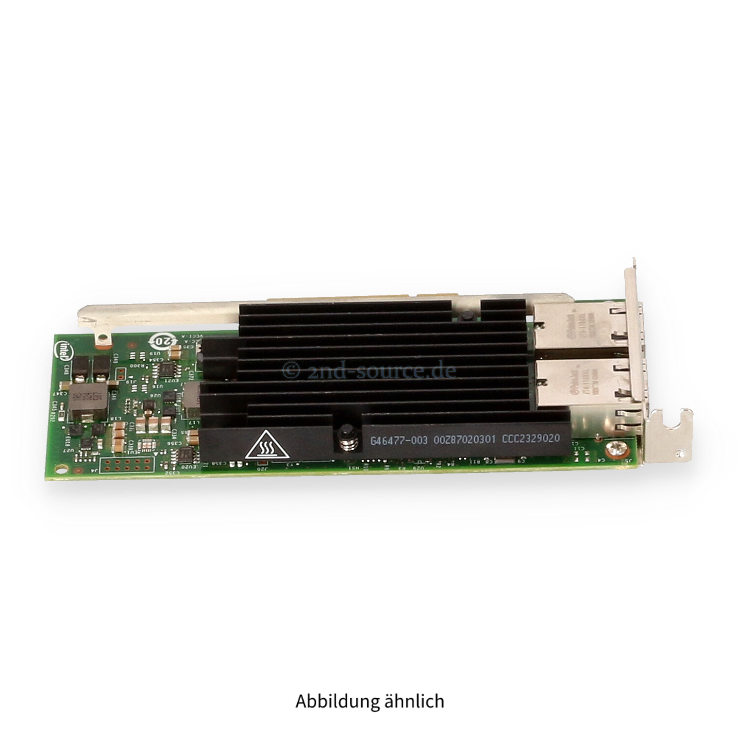 Intel X540-T2 2x10GBase-T PCIe Server Ethernet Adapter Low Profile X540T2G1P5