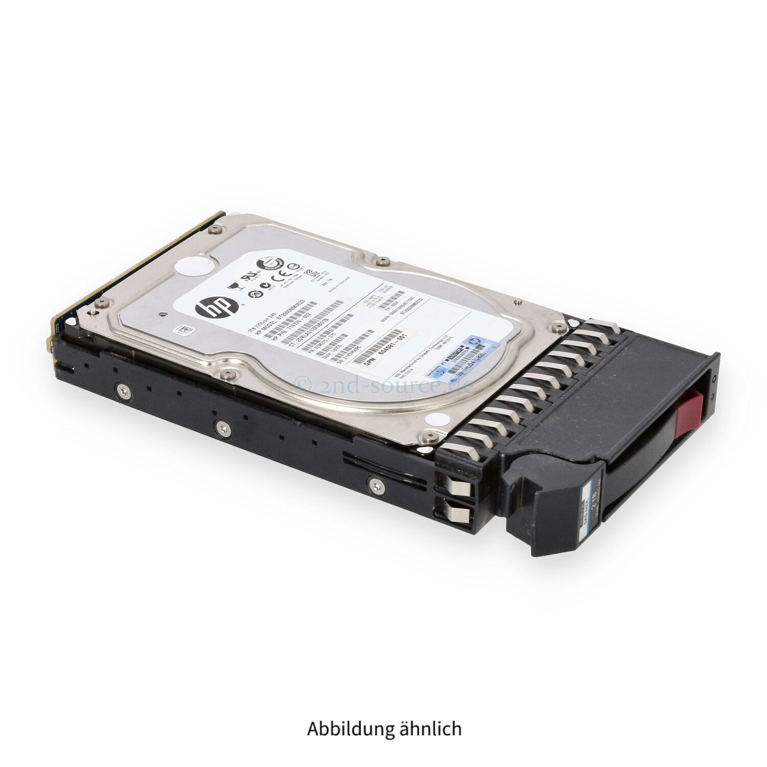 HPE 2TB 7.2k SAS 6G LFF DP HotPlug HDD StorageWorks P2000 G3 AW555A 605475-001