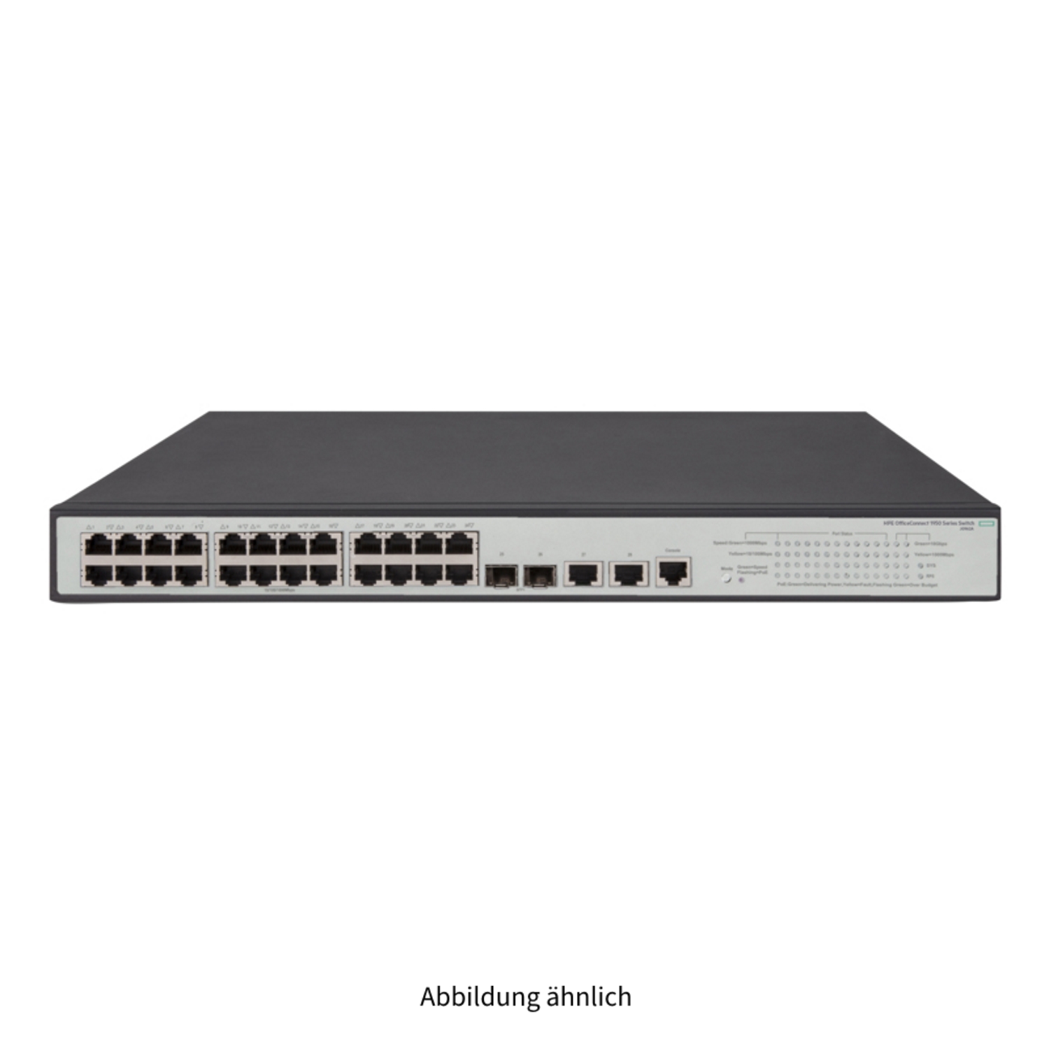 HPE OfficeConnect 1950-24G-SFP+ 24x 1000Base-T PoE+ 2x 10GBase-T 2x SFP+ Managed Switch JG962A