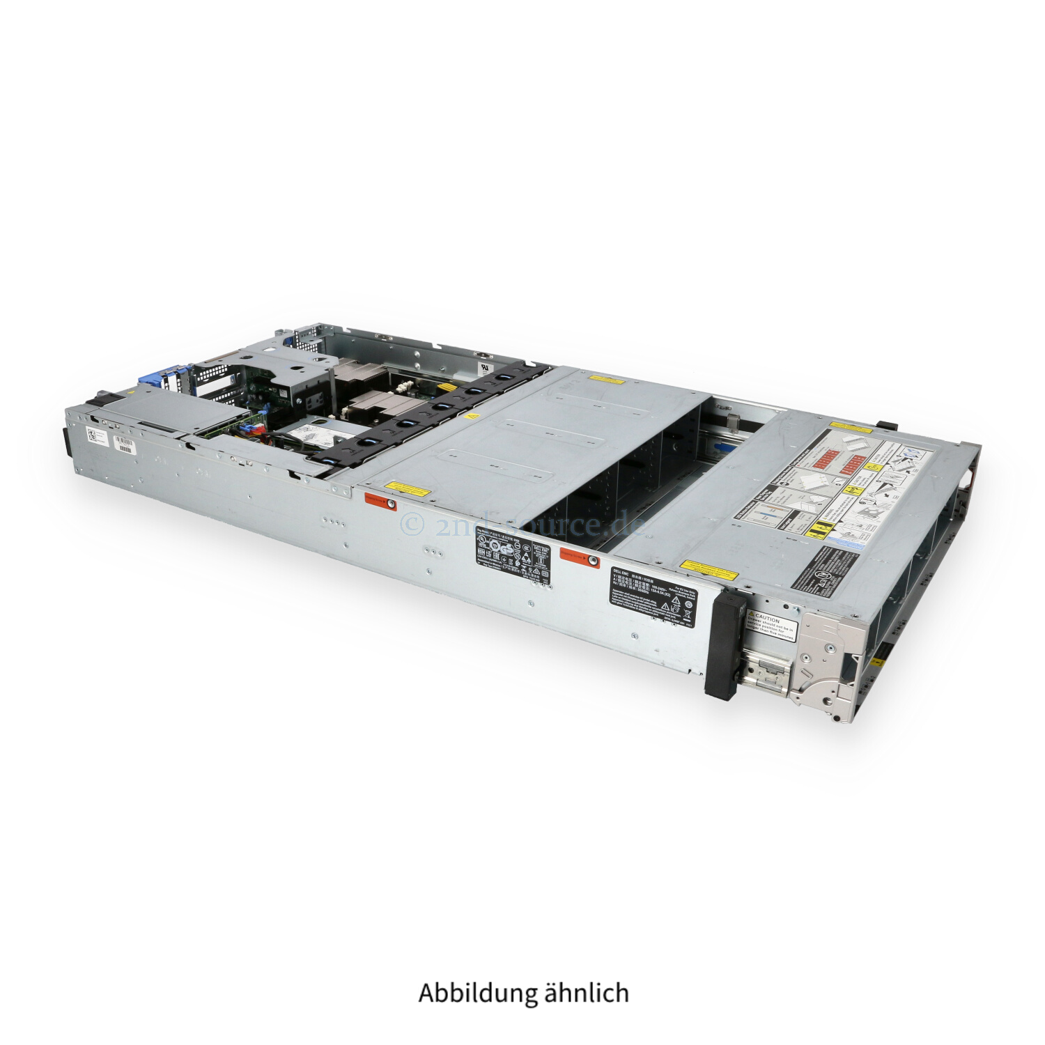 Dell R740xd2 24xLFF CTO Server mit 2x Heatsink H730p 2x 1100W Rackkit