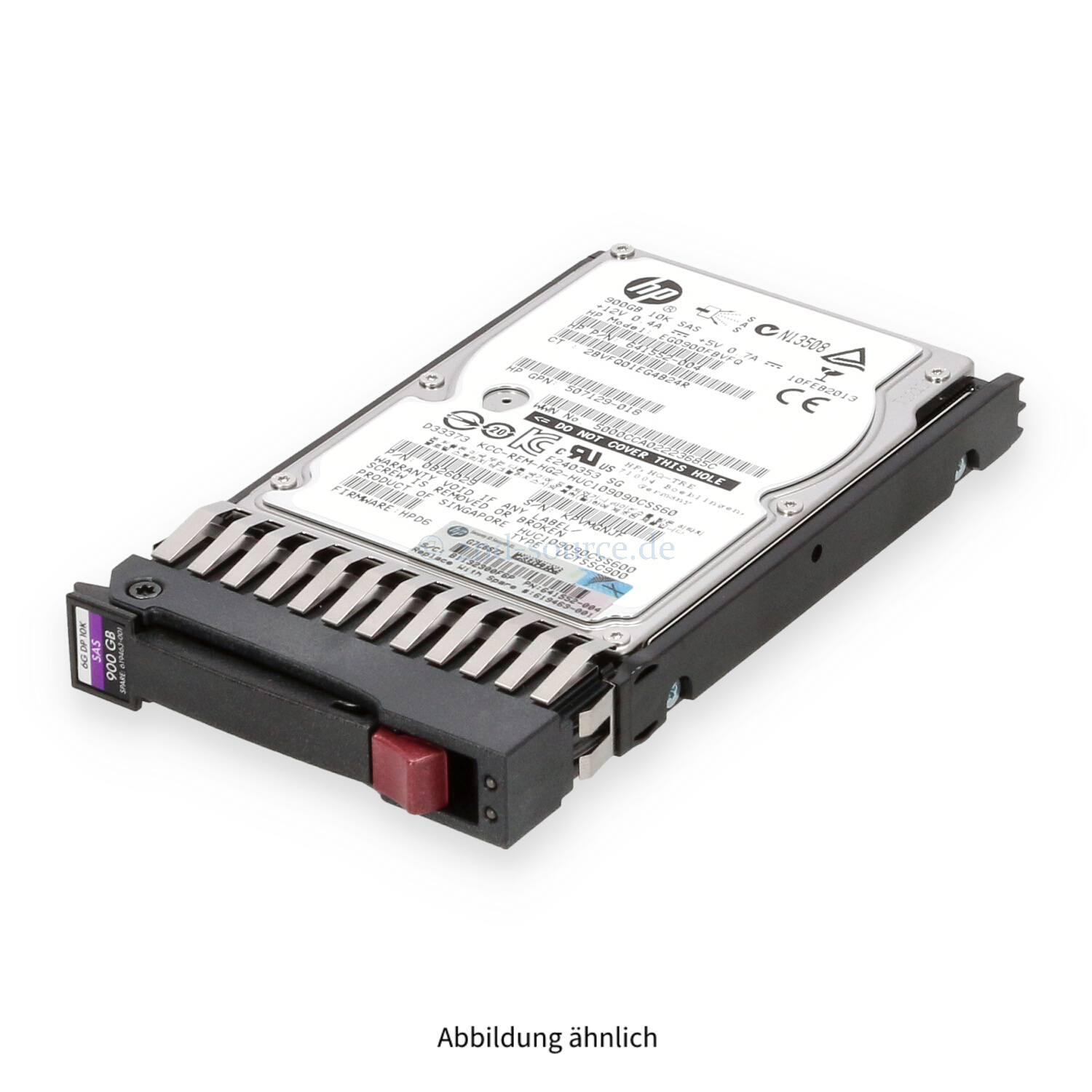 HPE 900GB 10k SAS 6G SFF HotPlug HDD 619291-B21 619463-001