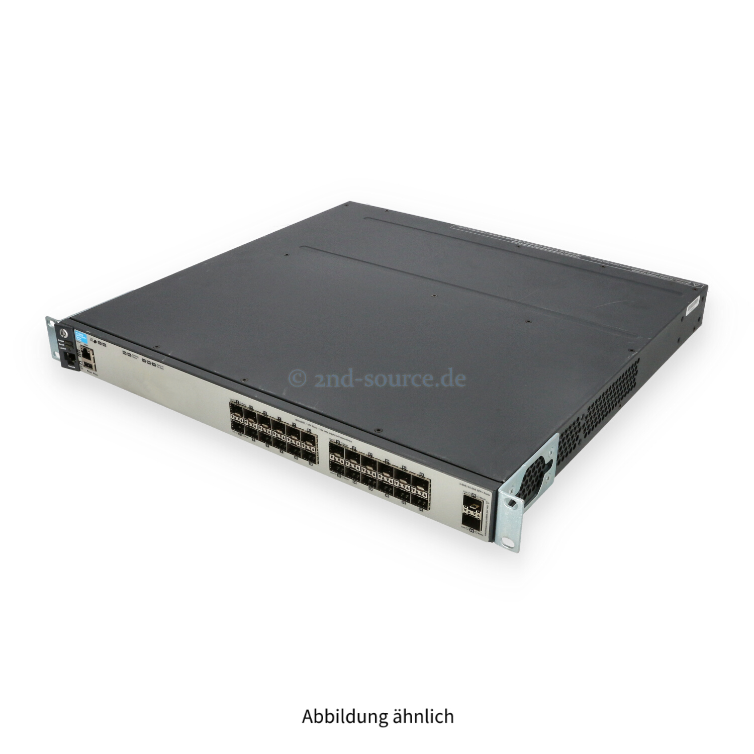 HPE ProCurve E3800-24SFP-2SFP+ 24x SFP 1GbE 2x SFP+ 10GbE Managed Switch 2x 400W J9584A