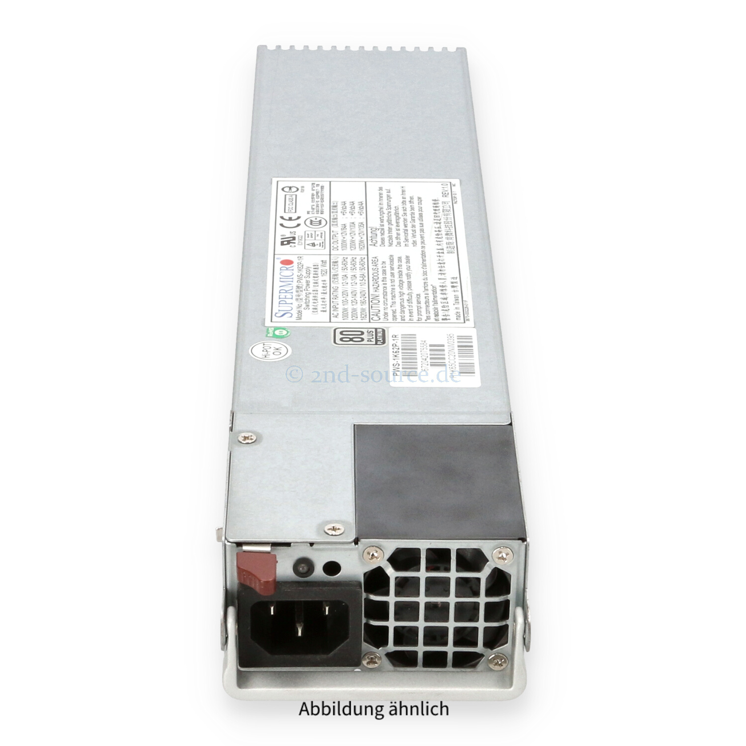 Supermicro 1620W HotPlug Power Supply PWS-1K62P-1R