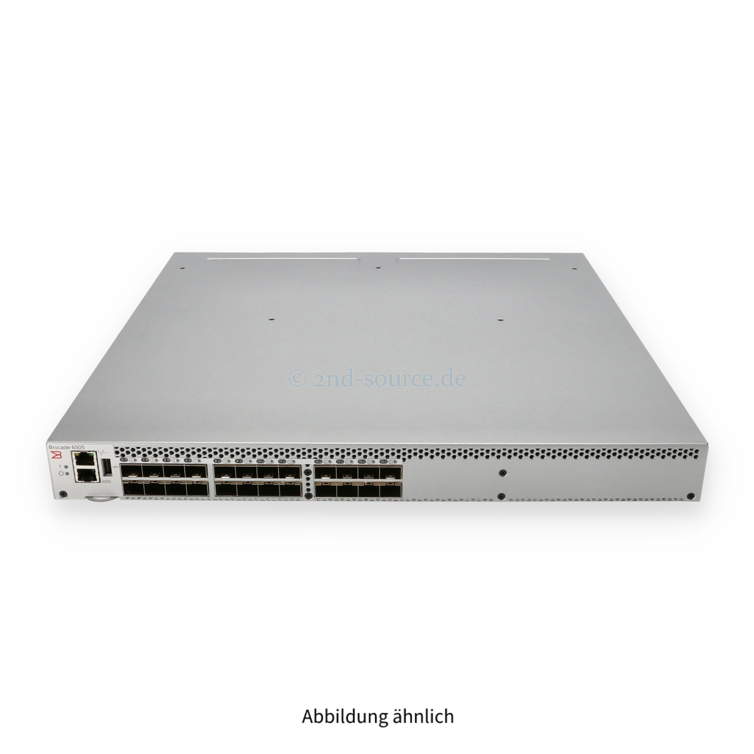 Brocade 6505 24-Port/24-Active SFP+ 16G 1x 150W SAN Switch BR-6505-24-16G-1R