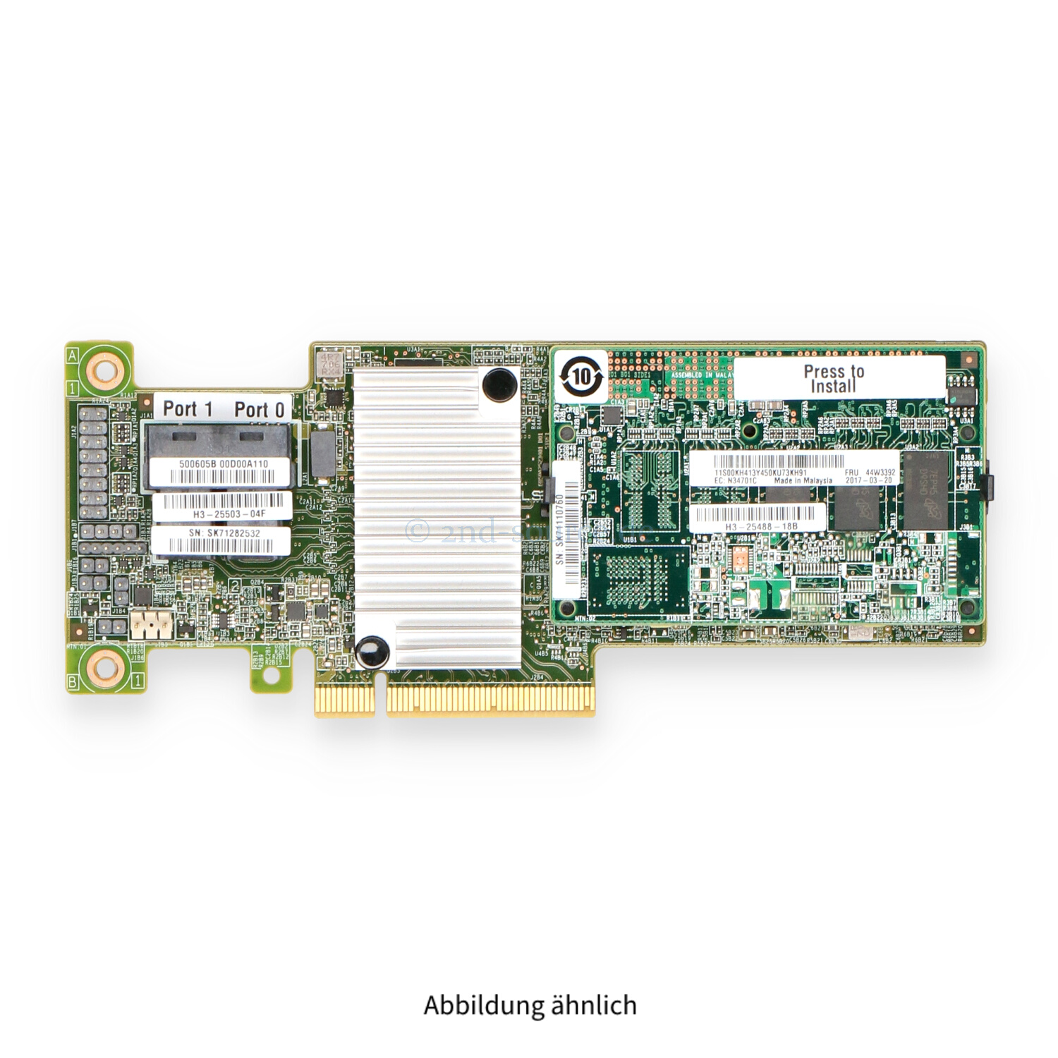 IBM M5210 SAS 12G PCIe RAID Controller 46C9111