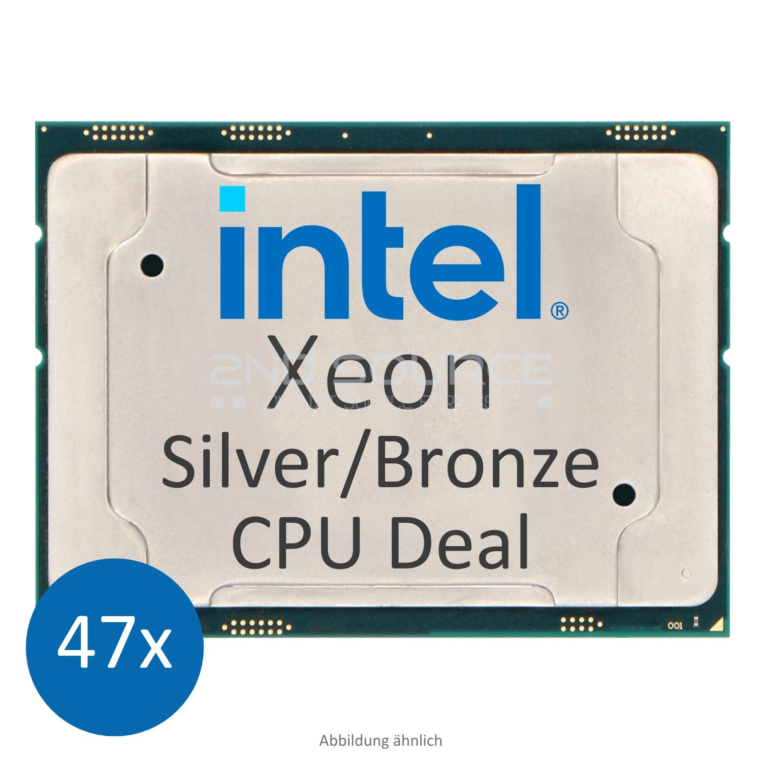 Intel Hardware-Deal aus 25x Silver 411x, 17x Bronze 3106 und 5x Bronze 3204 CPUS