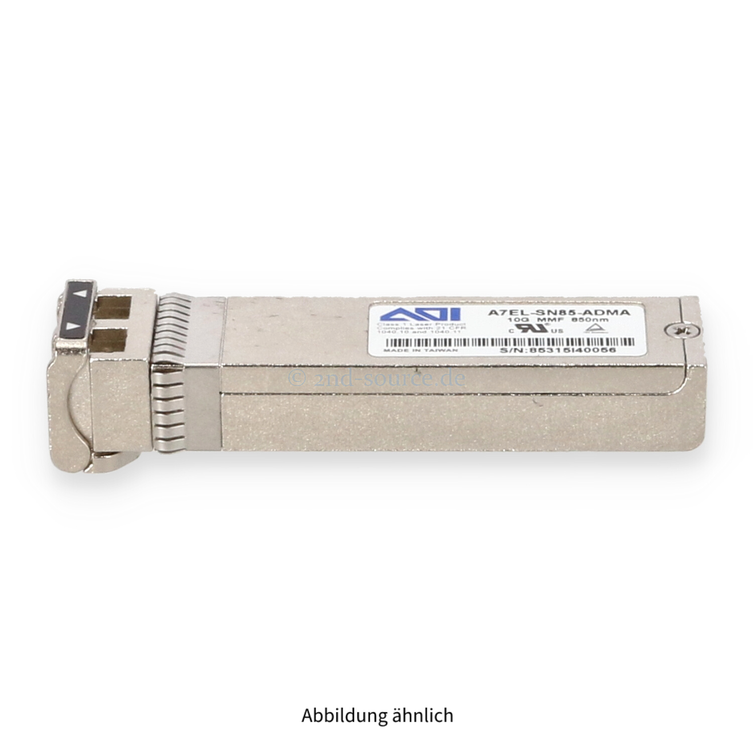 AOI 10GB SFP+ SR 850nm Ethernet Transceiver Module A7EL-SN85-ADMA AOI 10GB SFP+ SR 850nm Ethernet Transceiver Module A7EL-SN85-ADMA