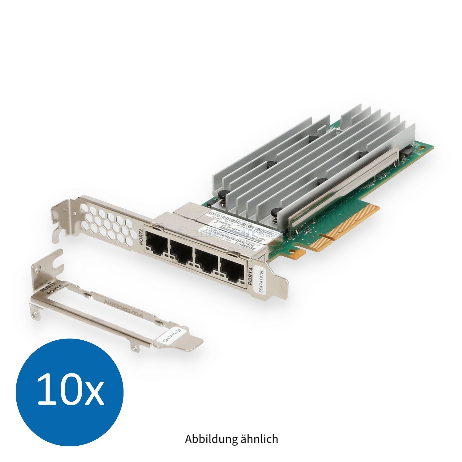 10x QLogic QL41134 4x 10GBase-T PCIe Server Ethernet Adapter QL41134HLRJ-LN AH2010411-41 10x QLogic QL41134 4x 10GBase-T PCIe Server Ethernet Adapter QL41134HLRJ-LN AH2010411-41