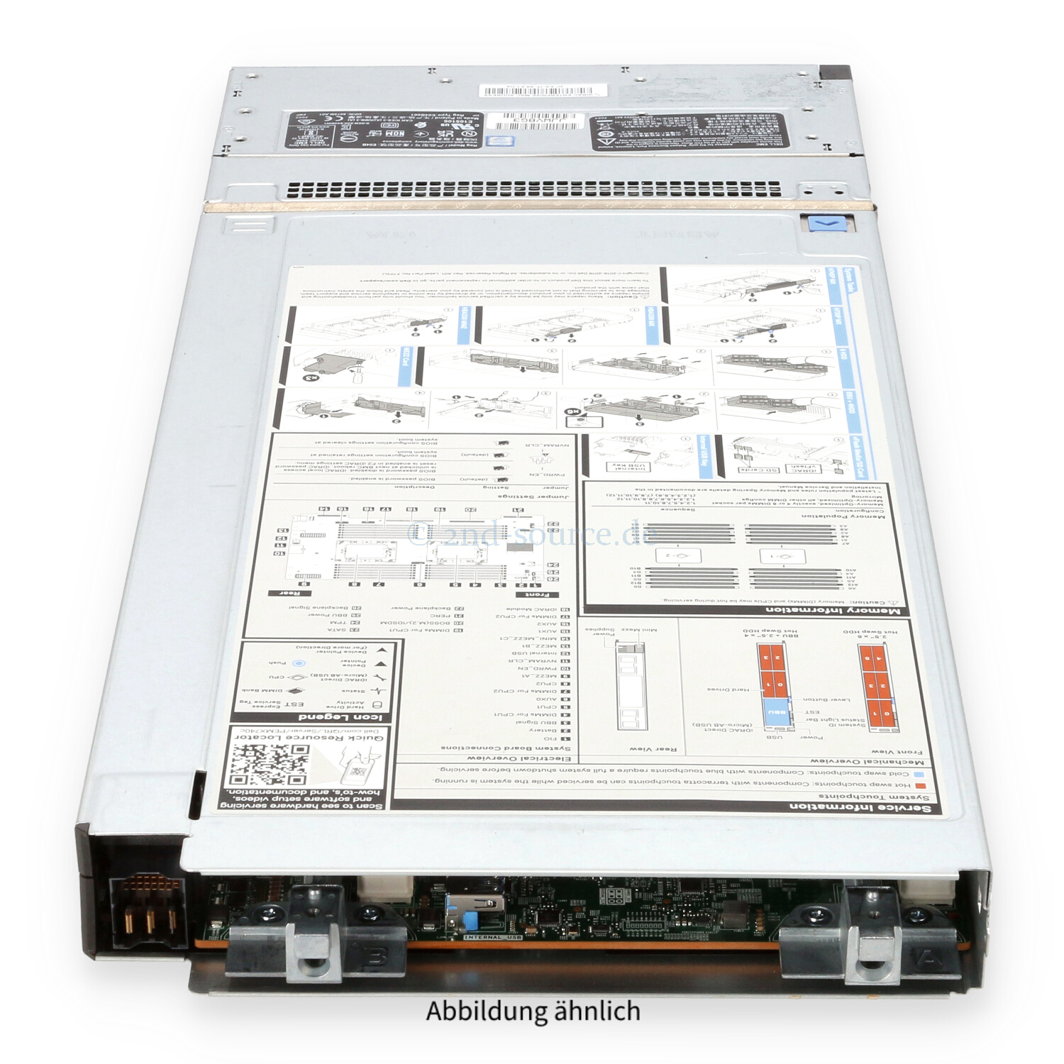 Dell PowerEdge MX740c CTO Chassis X8VC8 0X8VC8 0Y7XY 00Y7XY