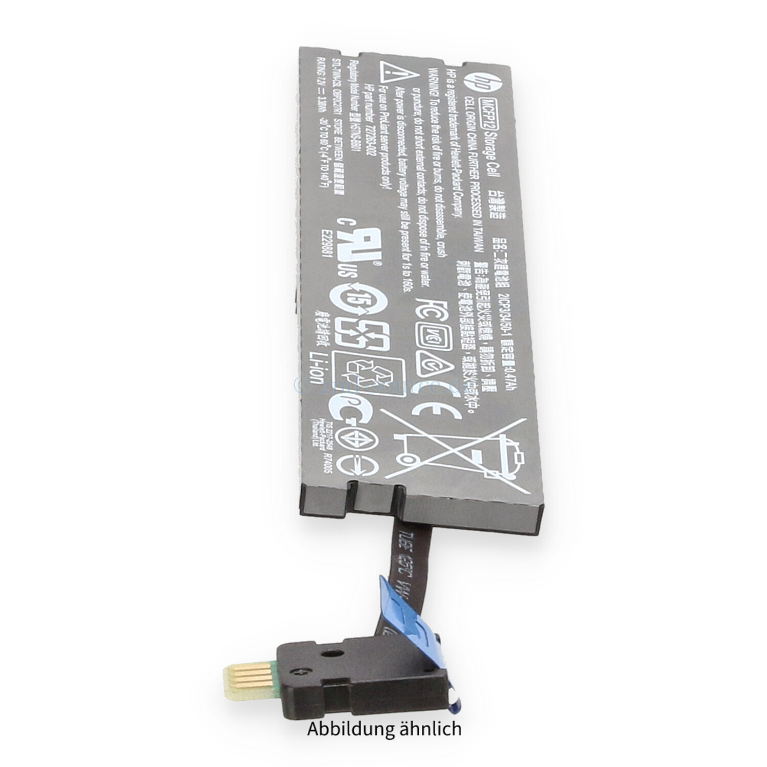 HPE 12W Megacell FBWC Battery Capacitor Pack 815984-001 727263-002 HPE 12W Megacell FBWC Battery Capacitor Pack 815984-001 727263-002