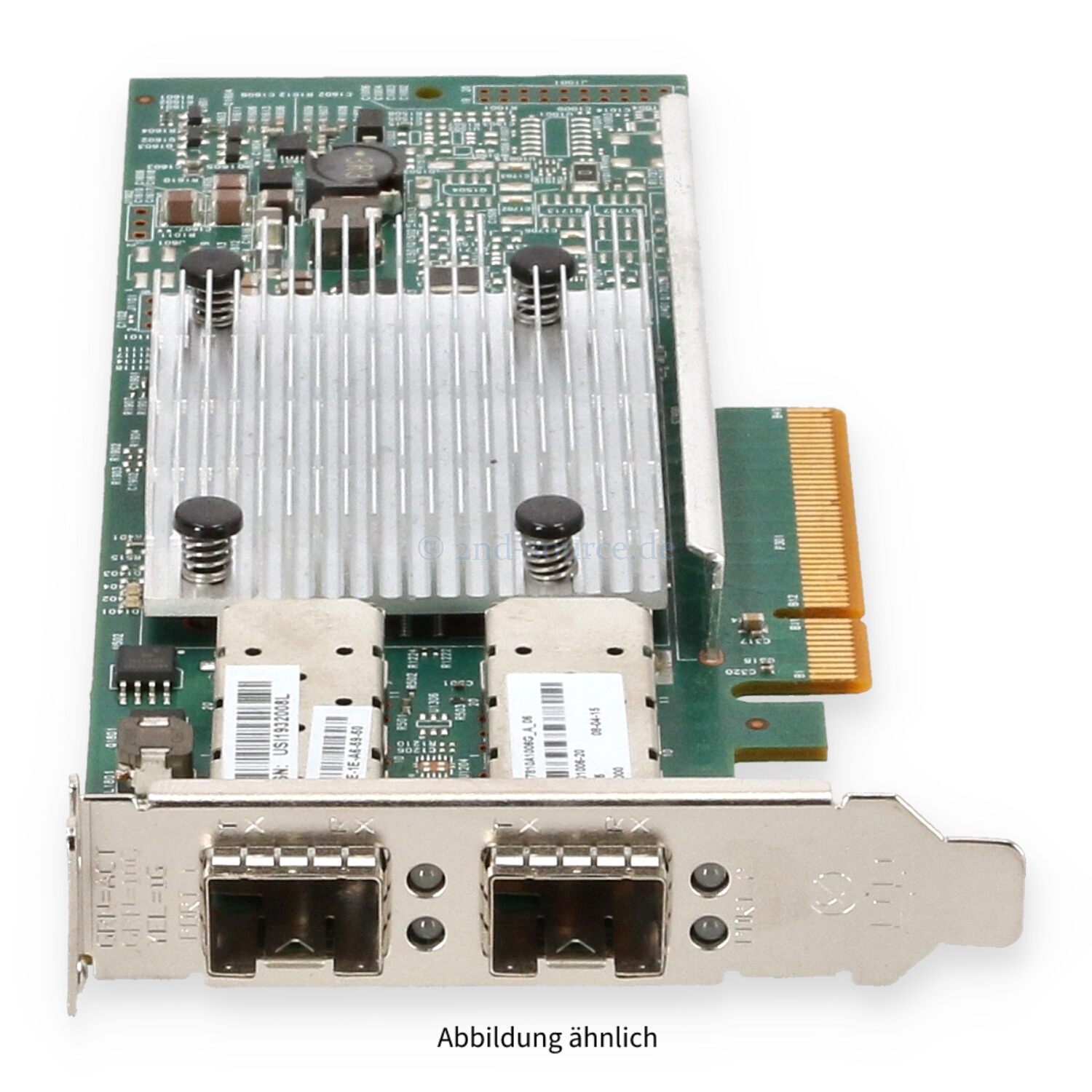 EMC Broadcom 957810A 2x 10GB SFP+ PCIe x8 Server Ethernet Adapter Low Profile 6713-201006-20