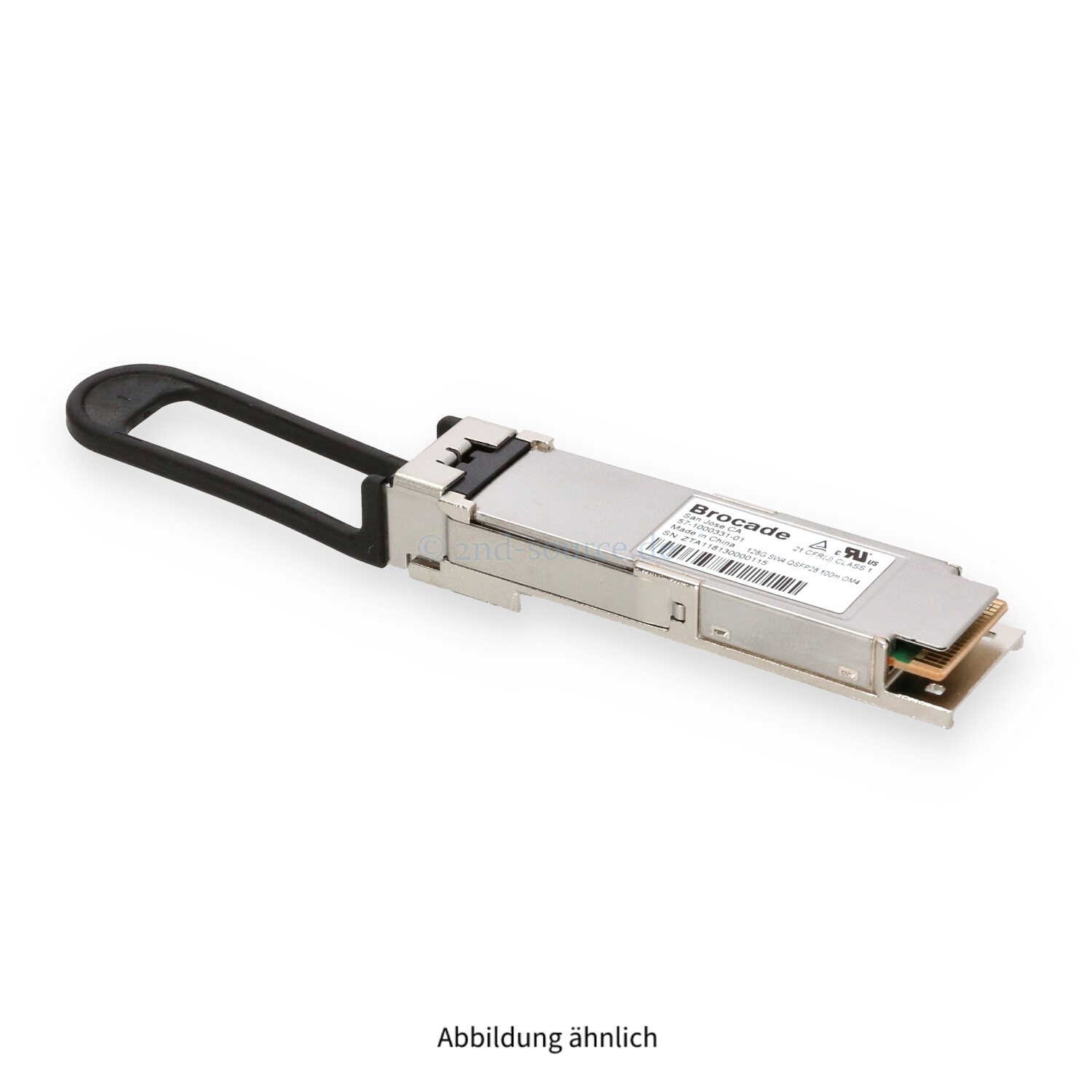 Brocade 128GB SW4 QSFP28 Transceiver Module 57-1000331-01