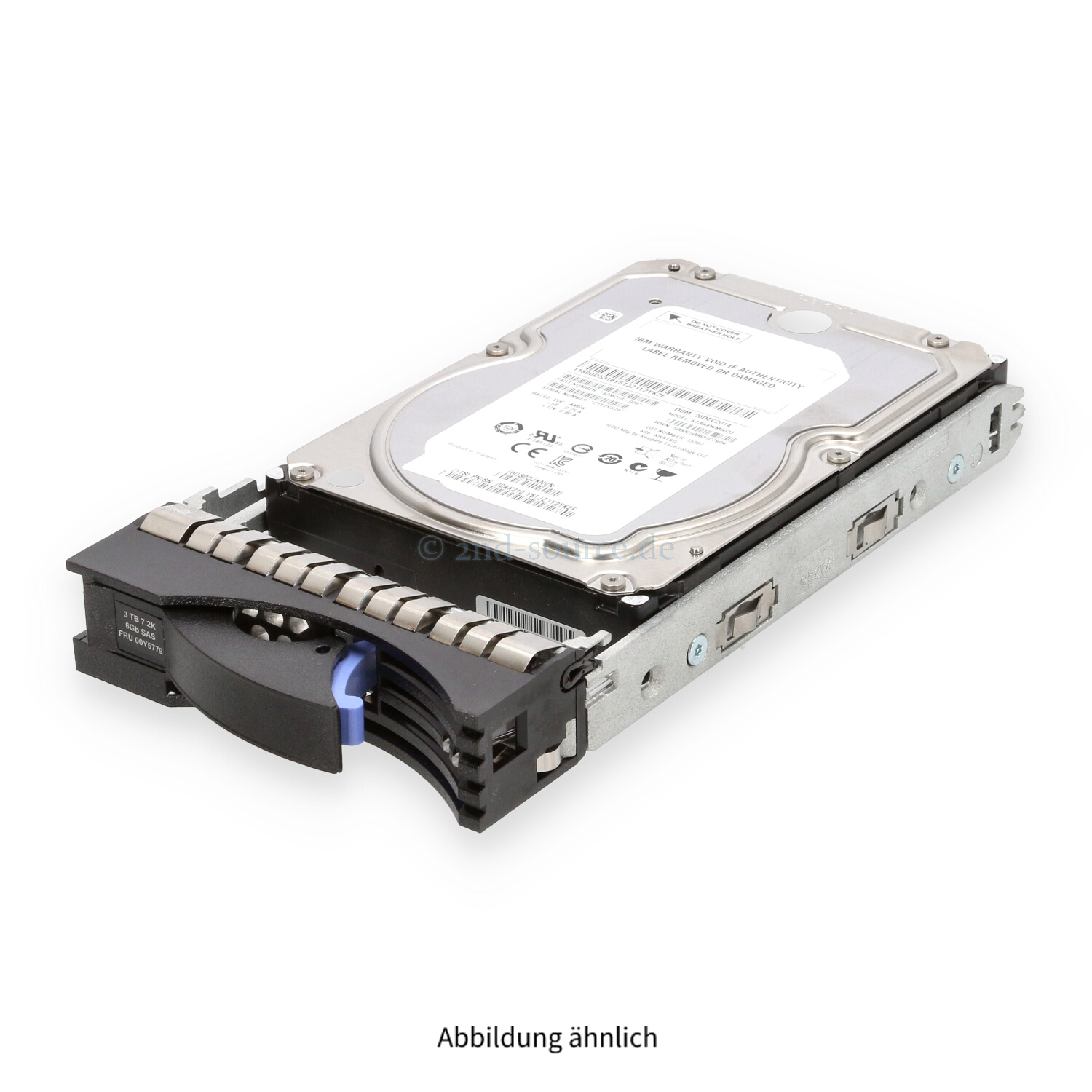 IBM 3TB 7.2k SAS 6G LFF HotPlug HDD V5000 00Y5779 00AK210