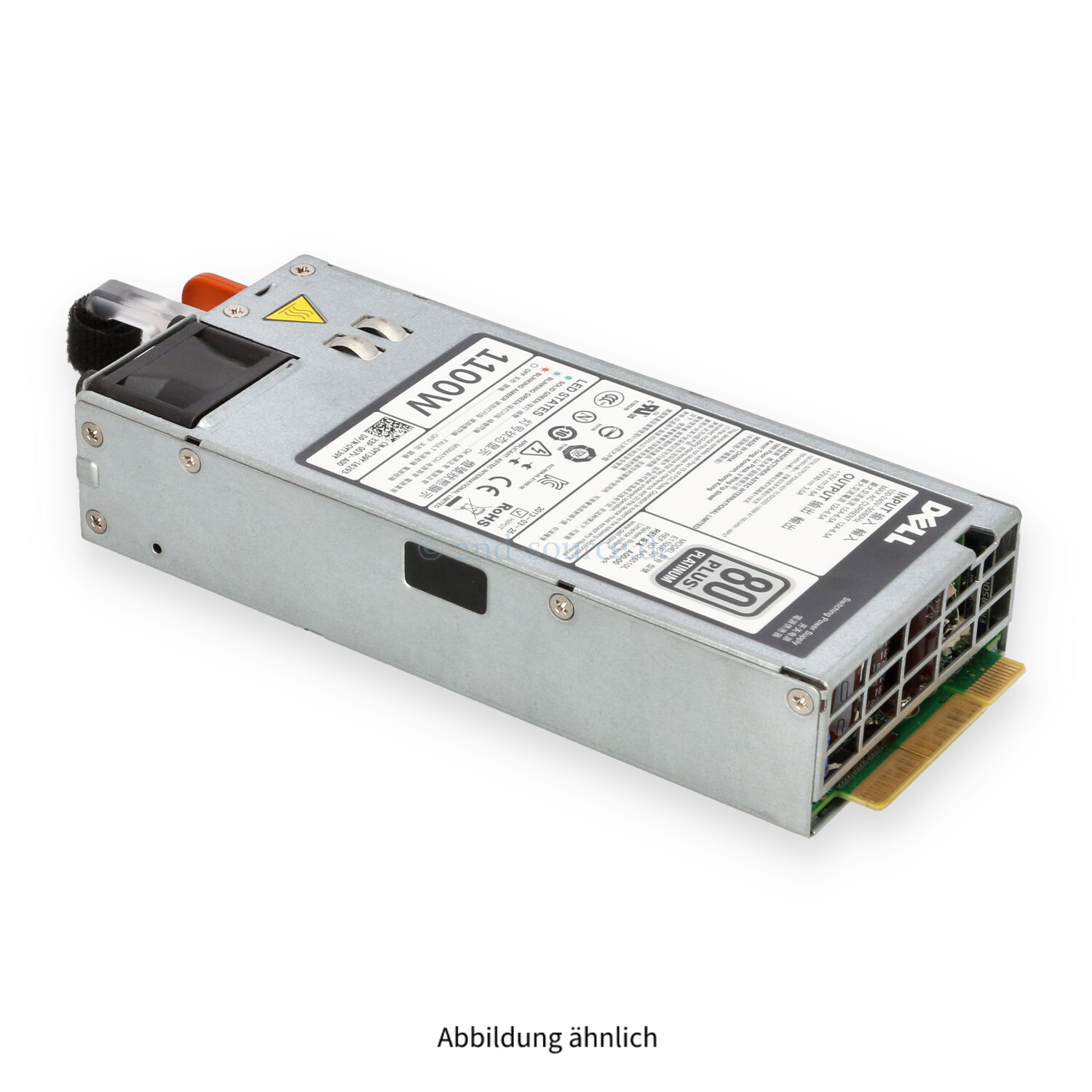 Dell 1100W 80 Plus Platinum HotPlug Power Supply R520 R620 R720 R820 R920 YT39Y 0YT39Y