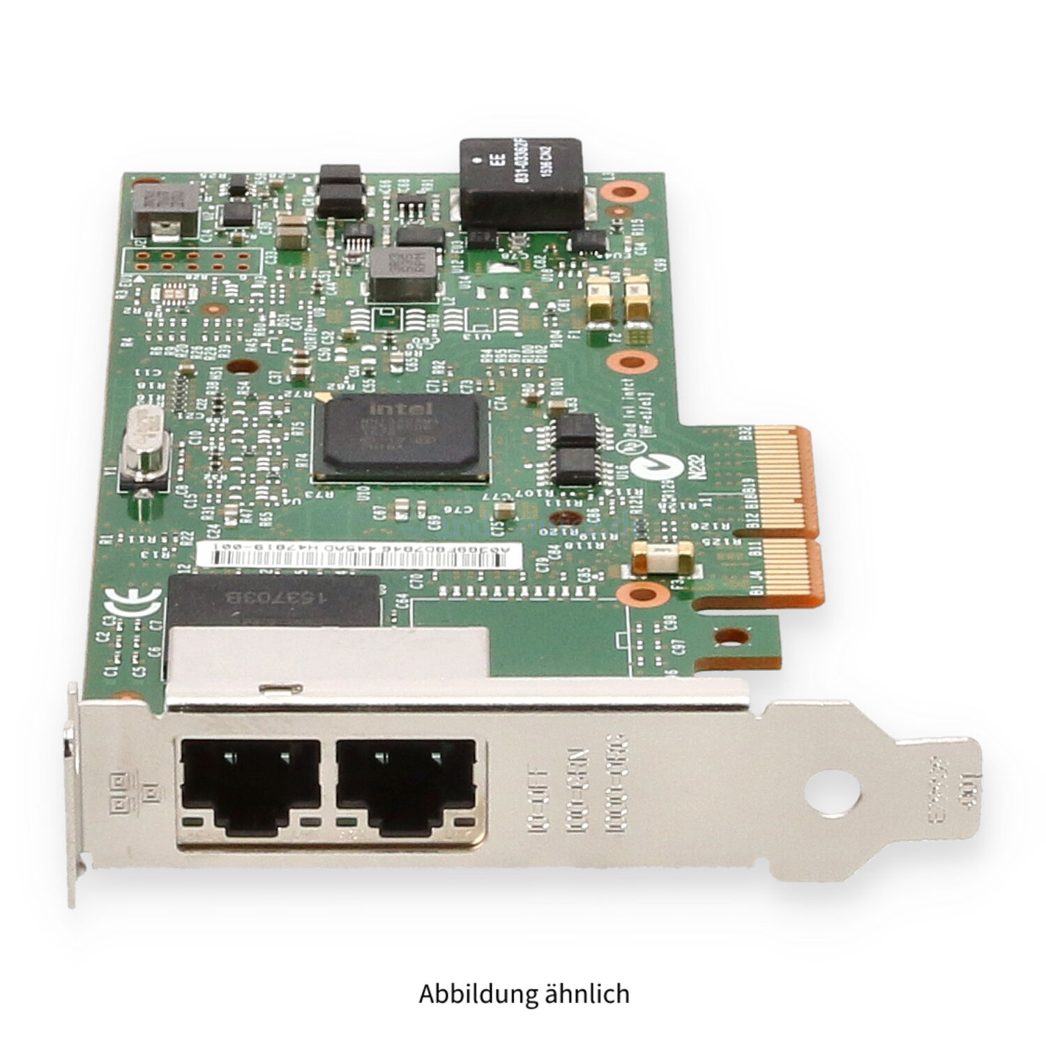 Intel I350-T2 2x 1000Base-T PCIe Server Ethernet Adapter Low Profile I350T2V2BLK E79939-001