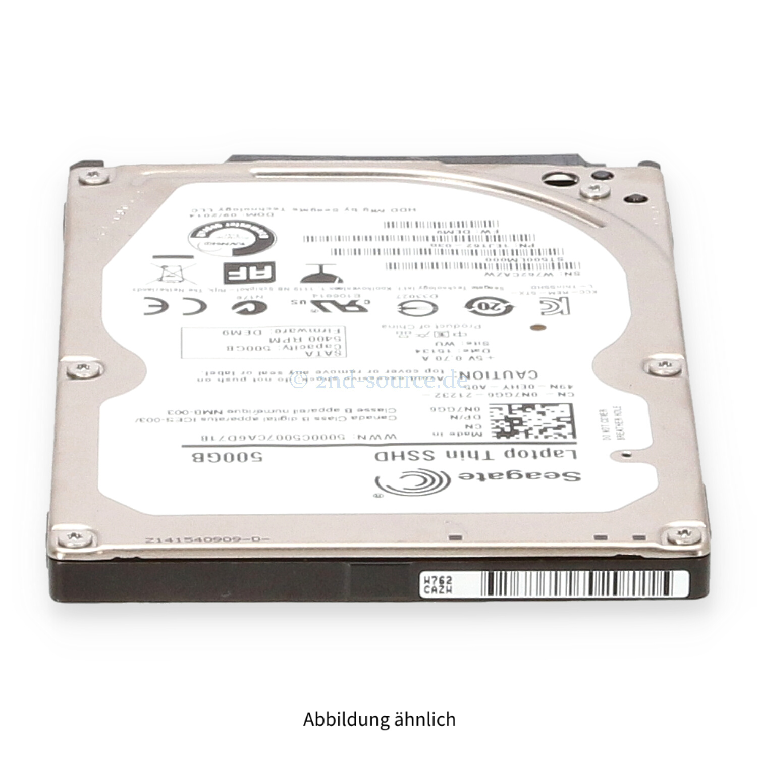 Dell 500GB 5.4k SATA 6G SFF HDD N7GG6 0N7GG6