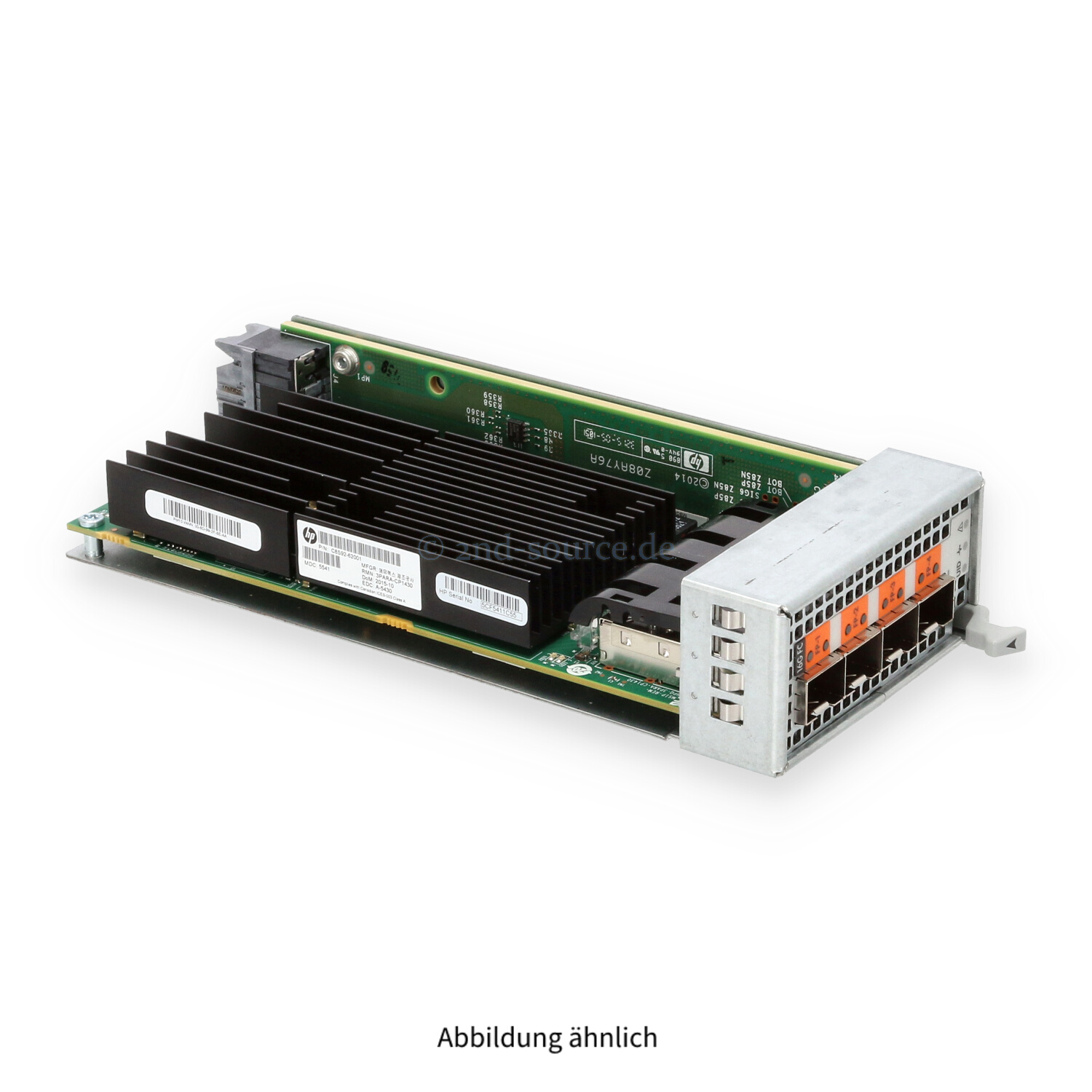 HPE 3PAR 4x 16GB SFP Fibre Channel Module StoreServ 20000 C8S92A C8S96A 782412-001 HPE 3PAR 4x 16GB SFP Fibre Channel Module StoreServ 20000 C8S92A C8S96A 782412-001
