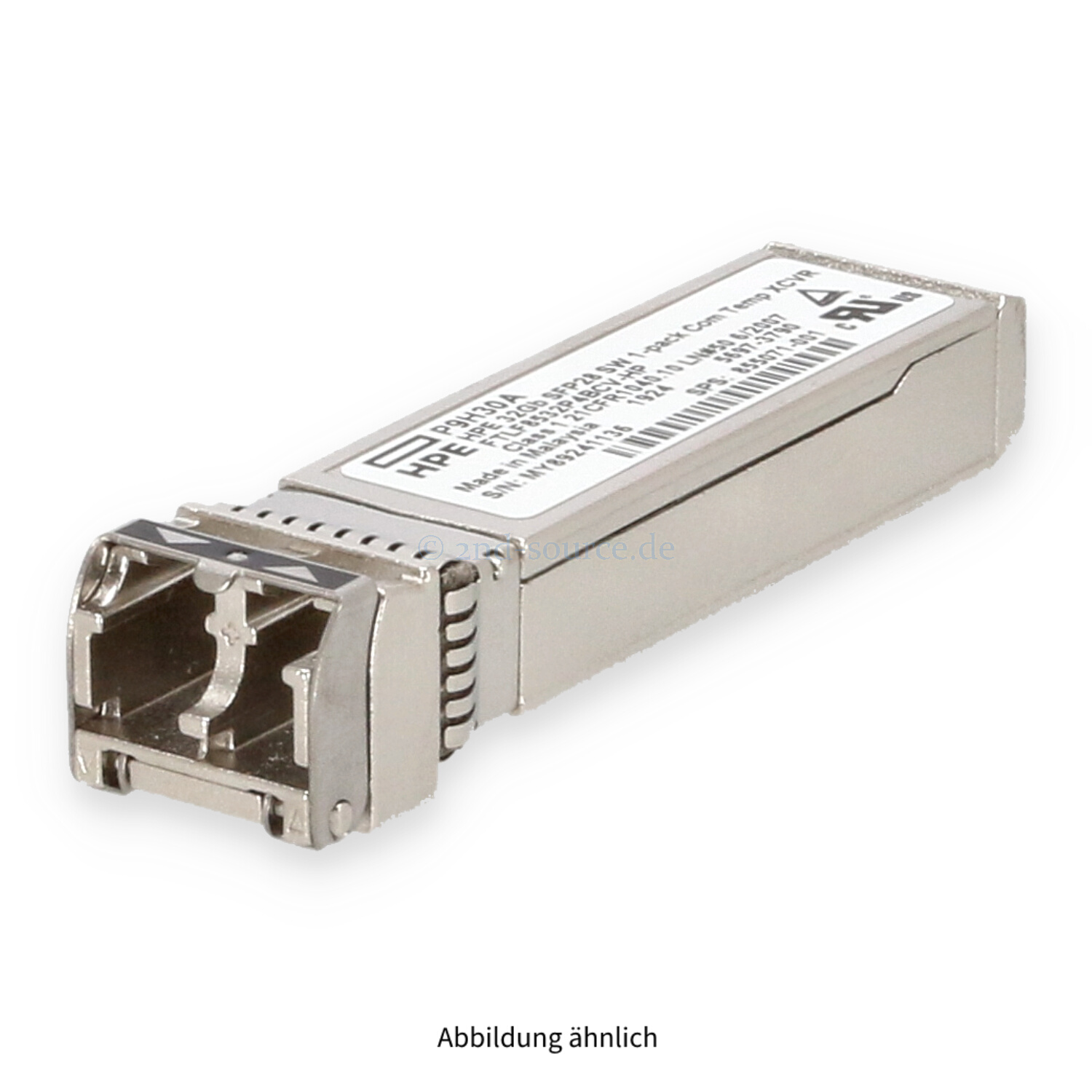 HPE 32GbE SFP28 850nm Short Wave FC Transceiver Module P9H30A 855071-001