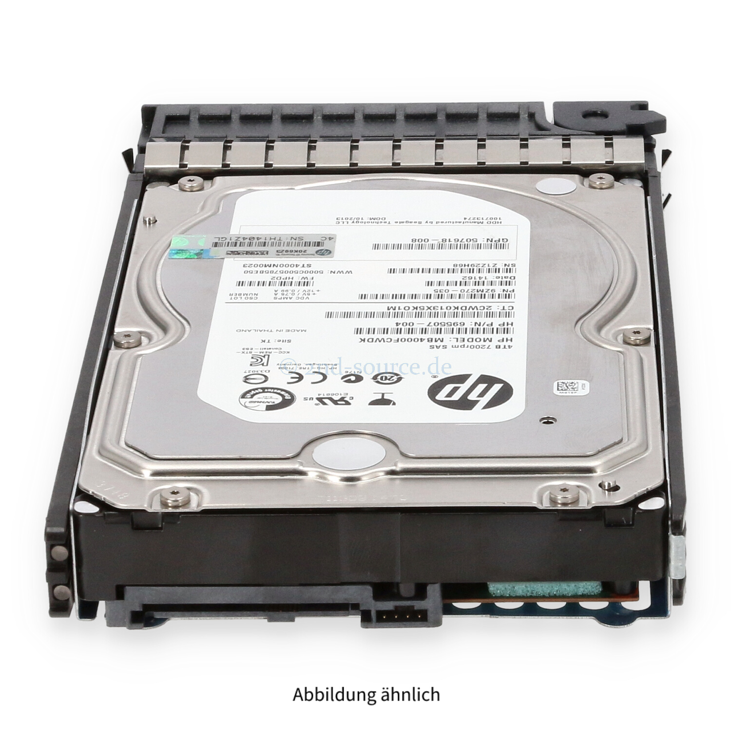 HPE 4TB 7.2k SAS 6G LFF HotPlug HDD 693689-B21 693721-001 | 693689 