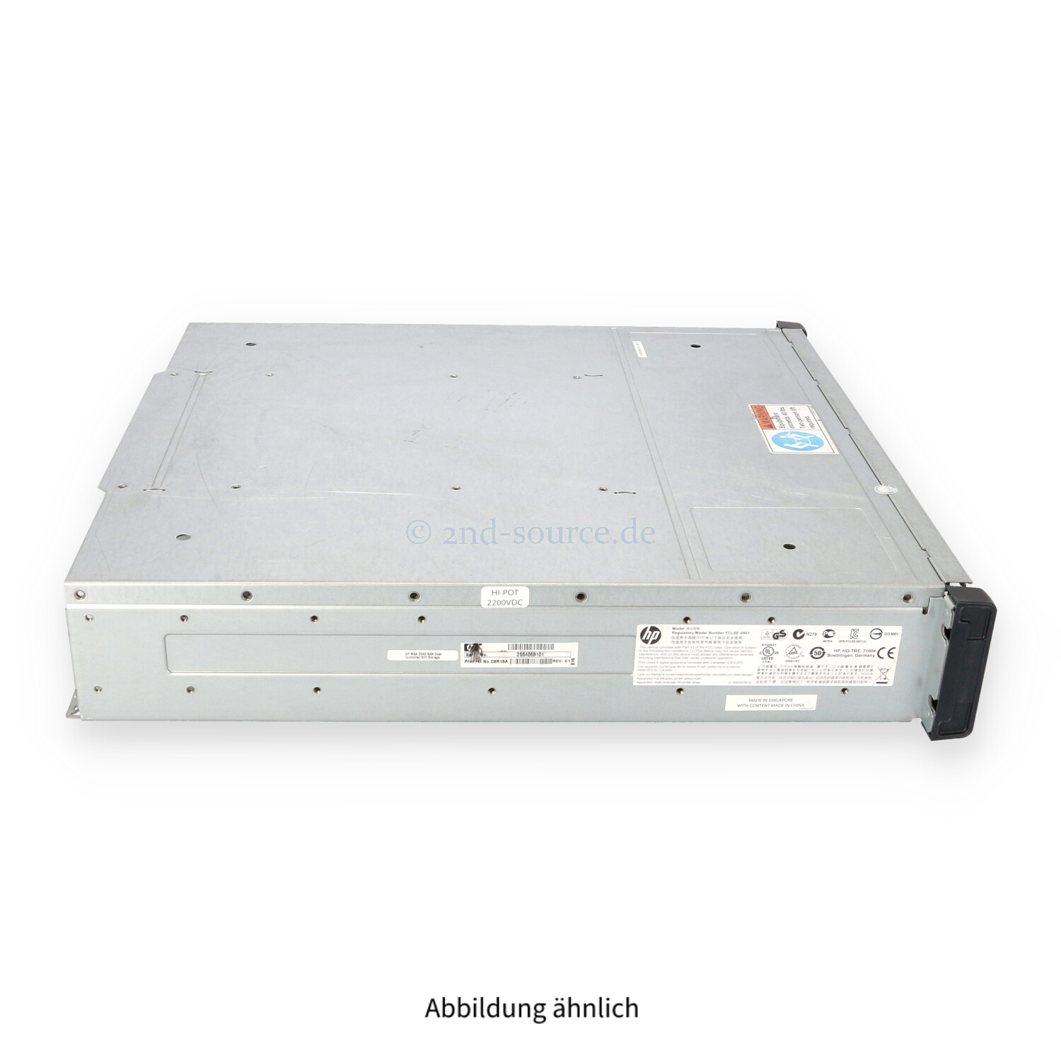 HPE MSA 1040/2040 24x SFF Chassis 639410-001