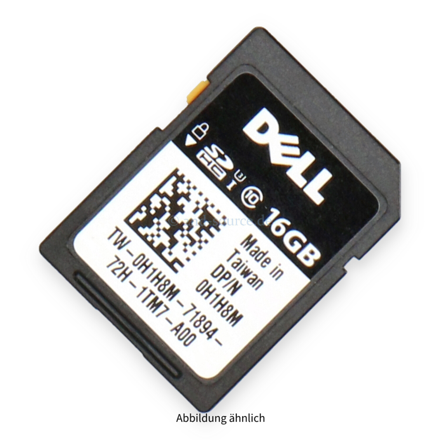Dell 16GB iDRAC vFlash Class 10 SD Card Module H1H8M 0H1H8M Dell 16GB iDRAC vFlash Class 10 SD Card Module H1H8M 0H1H8M