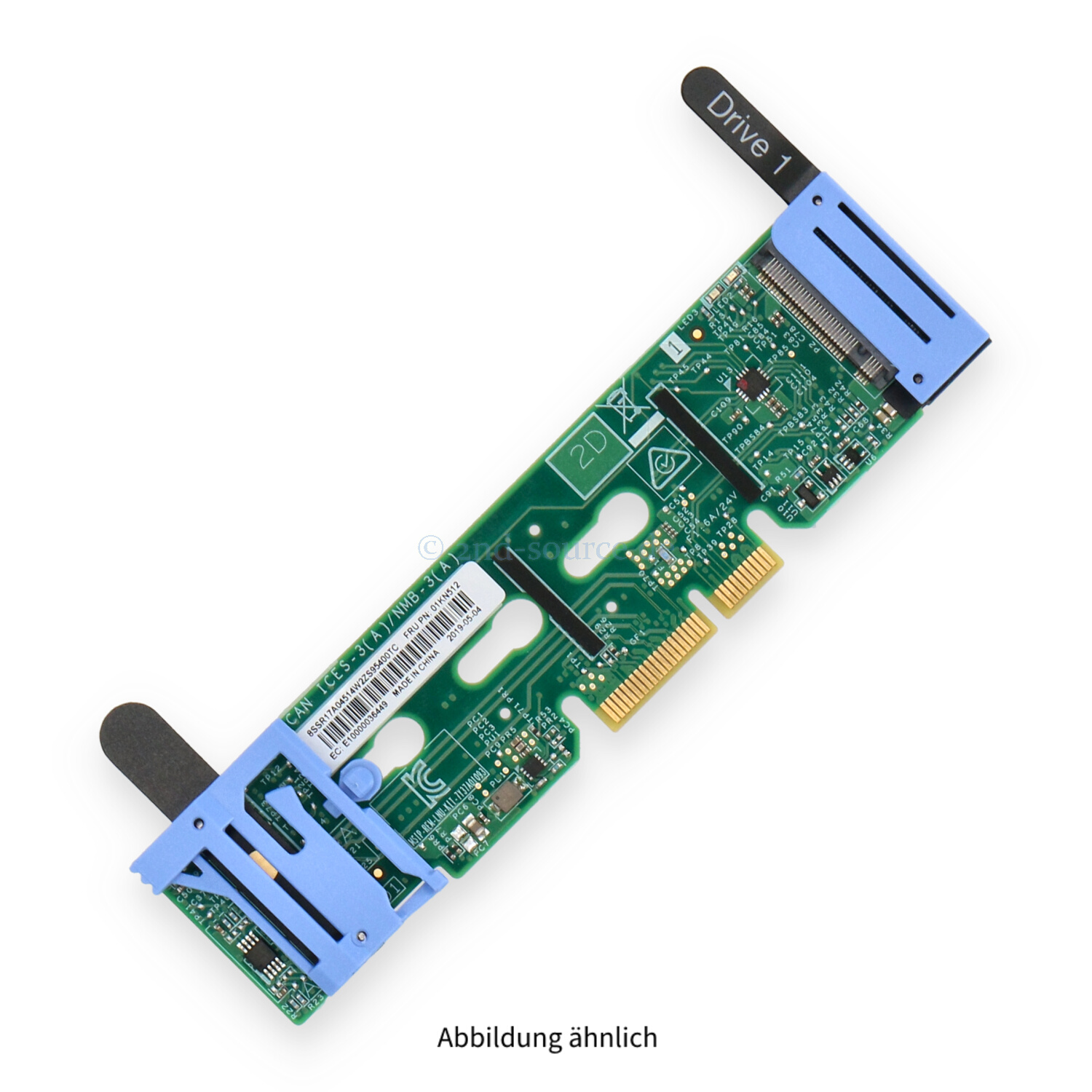 Lenovo Dual M.2 SATA Mirroring Enablement Kit 7Y37A01093 01KN512 SR17A04514