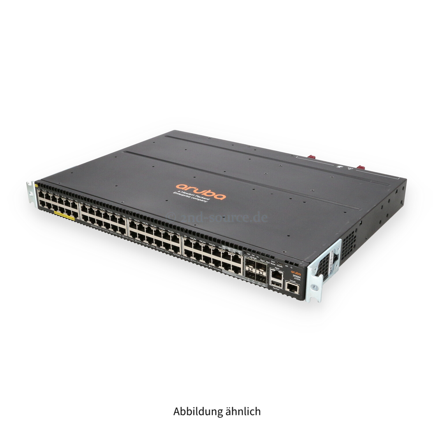 HPE Aruba 2930M 44x RJ-45 1GbE PoE+ 4x Dual-Personality 1GbE 2x 1050W Switch JL322A JL322-61001 JL087A
