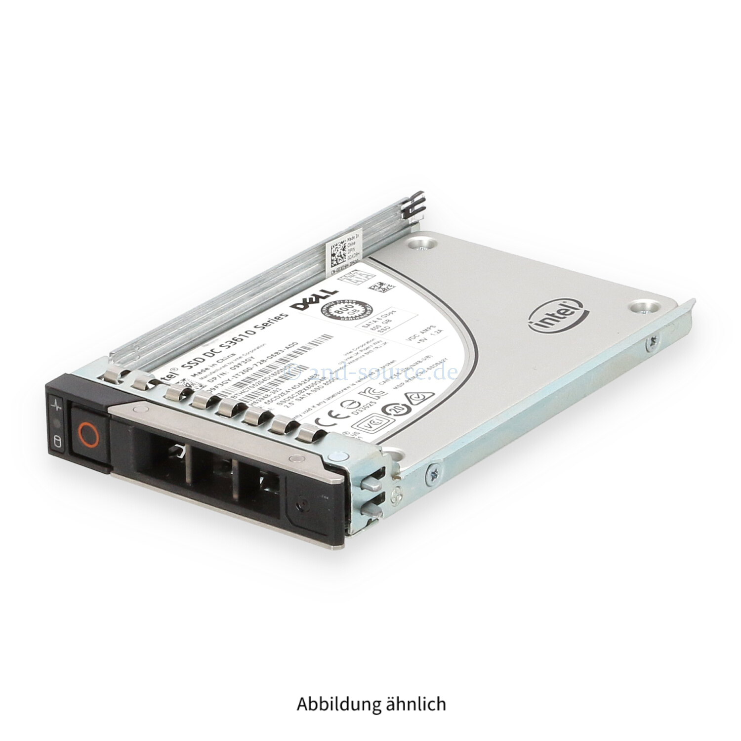 Dell 800GB SATA 6G SFF G14 HotPlug SSD 9F3GY 09F3GY