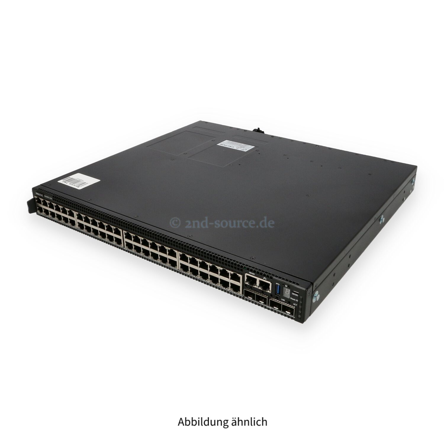 Dell PowerSwitch N3248TE-ON 48x RJ-45 1GbE 4x SFP+ 10GbE 2x QSFP28 100GbE B-t-F 1x 550W Managed Switch 210-AWZT Dell PowerSwitch N3248TE-ON 48x RJ-45 1GbE 4x SFP+ 10GbE 2x QSFP28 100GbE B-t-F 1x 550W Managed Switch 210-AWZT