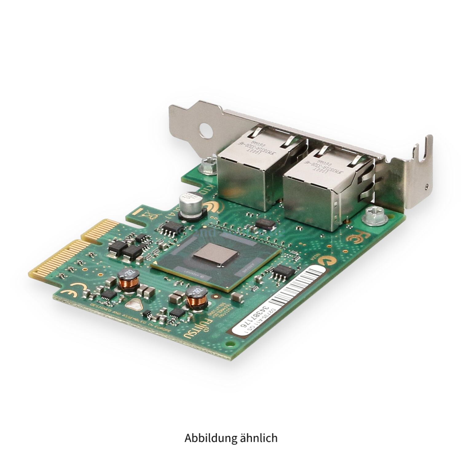 Fujitsu D2735-A12 2x1000Base-T PCIe Server Ethernet Adapter Low Profile S26361-D2735-A12 Fujitsu D2735-A12 2x1000Base-T PCIe Server Ethernet Adapter Low Profile S26361-D2735-A12
