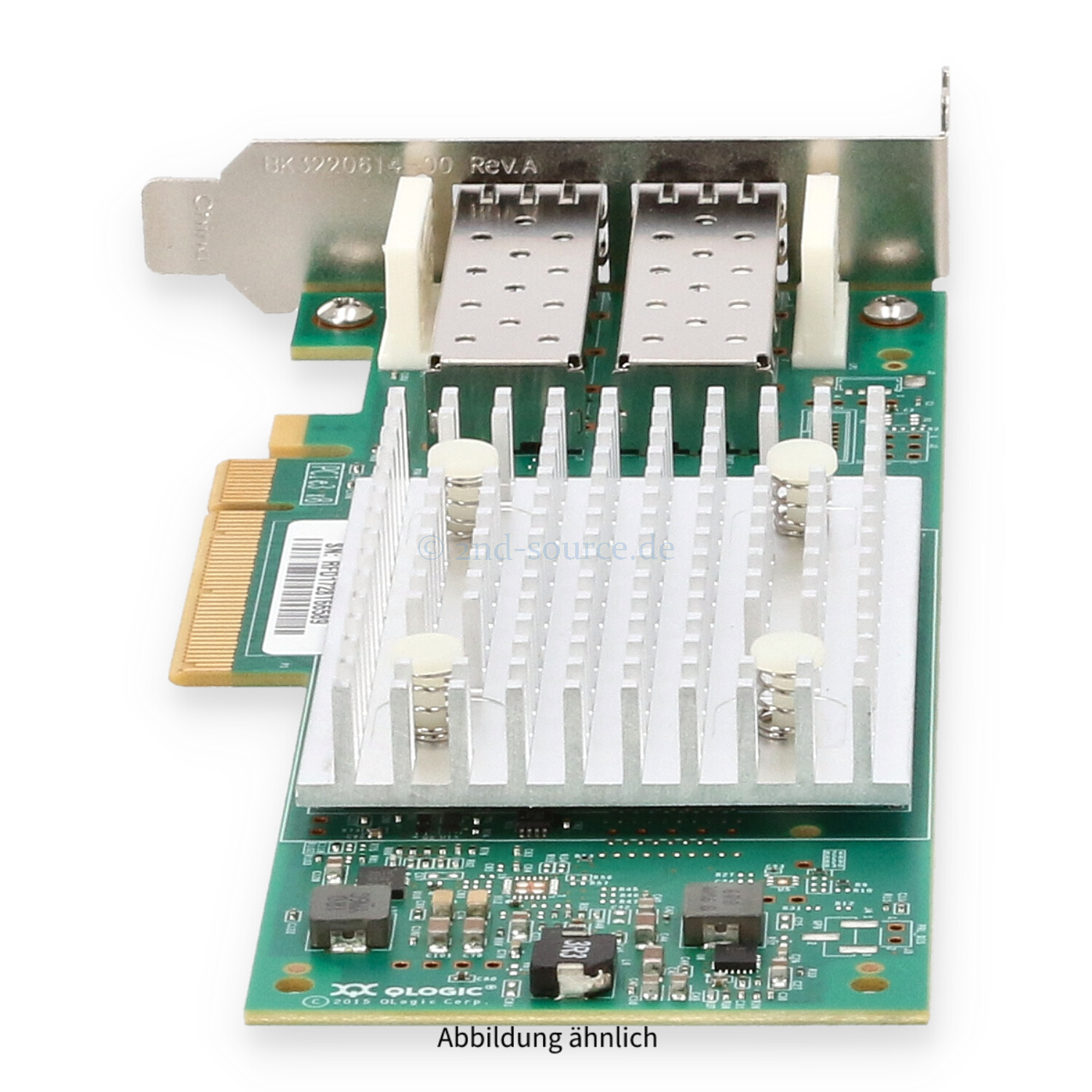 Fujitsu QLogic QLE2692 2x 16GB SFP+ Fibre Channel PCIe HBA Low Profile S26361-F5580-L502