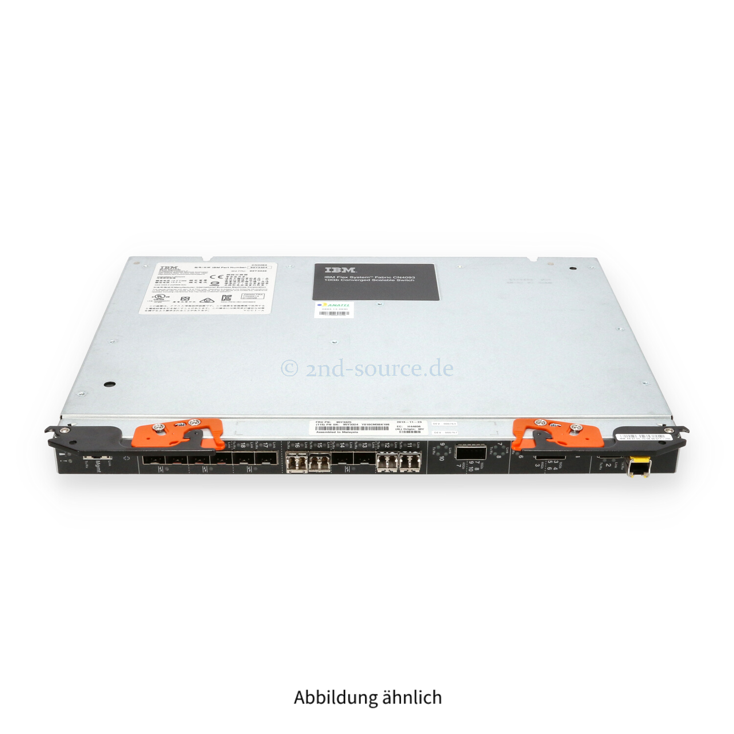 IBM CN4093 14x SFP+ 10GB 2x QSFP+ 40GB Converged Scalable Switch 95Y3325 95Y3324 IBM CN4093 14x SFP+ 10GB 2x QSFP+ 40GB Converged Scalable Switch 95Y3325 95Y3324