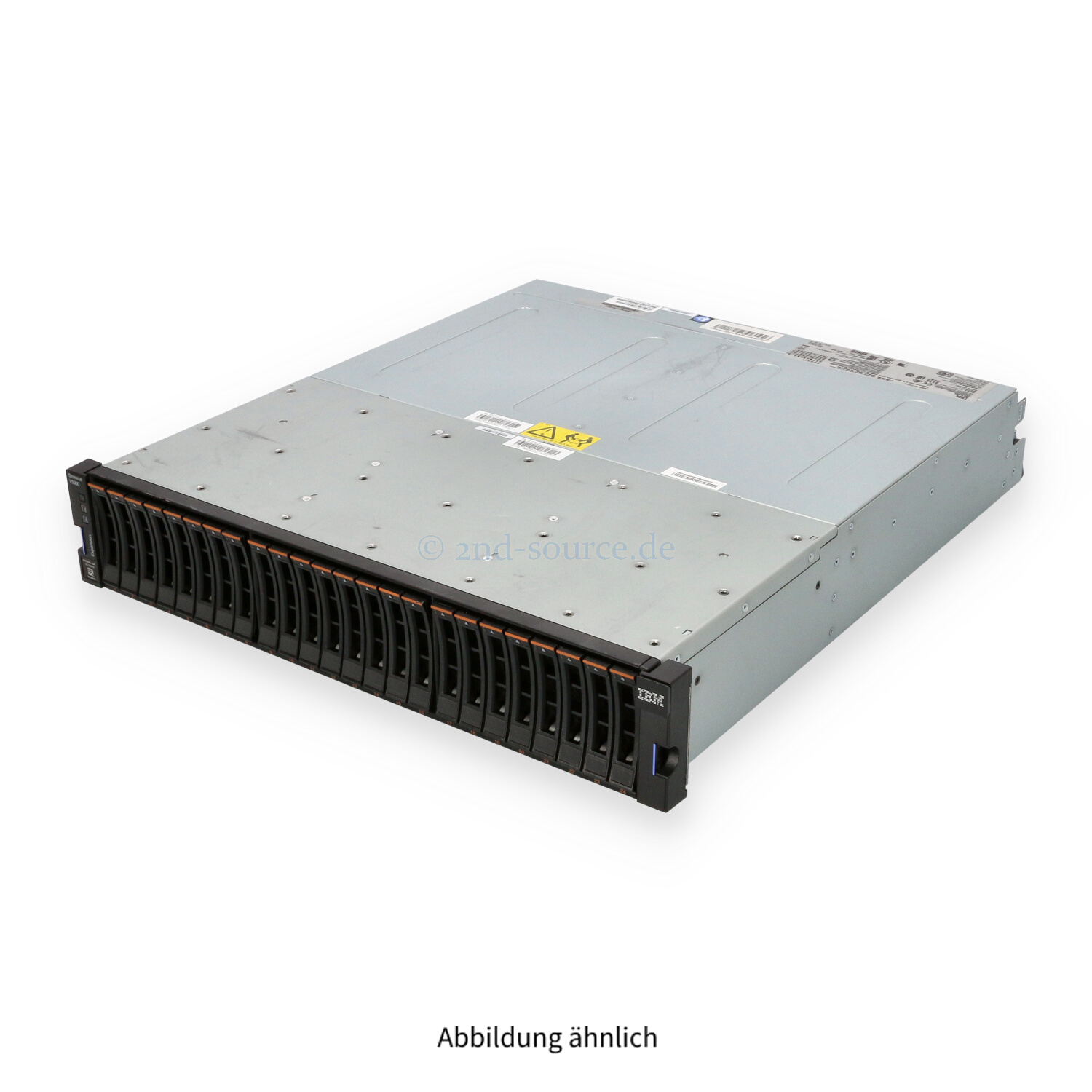 IBM V5000 G2 Expansion mit 24x 900GB 10k SAS 12G SFF (21.6TB) 2x 800W 2078-24F 01AC596