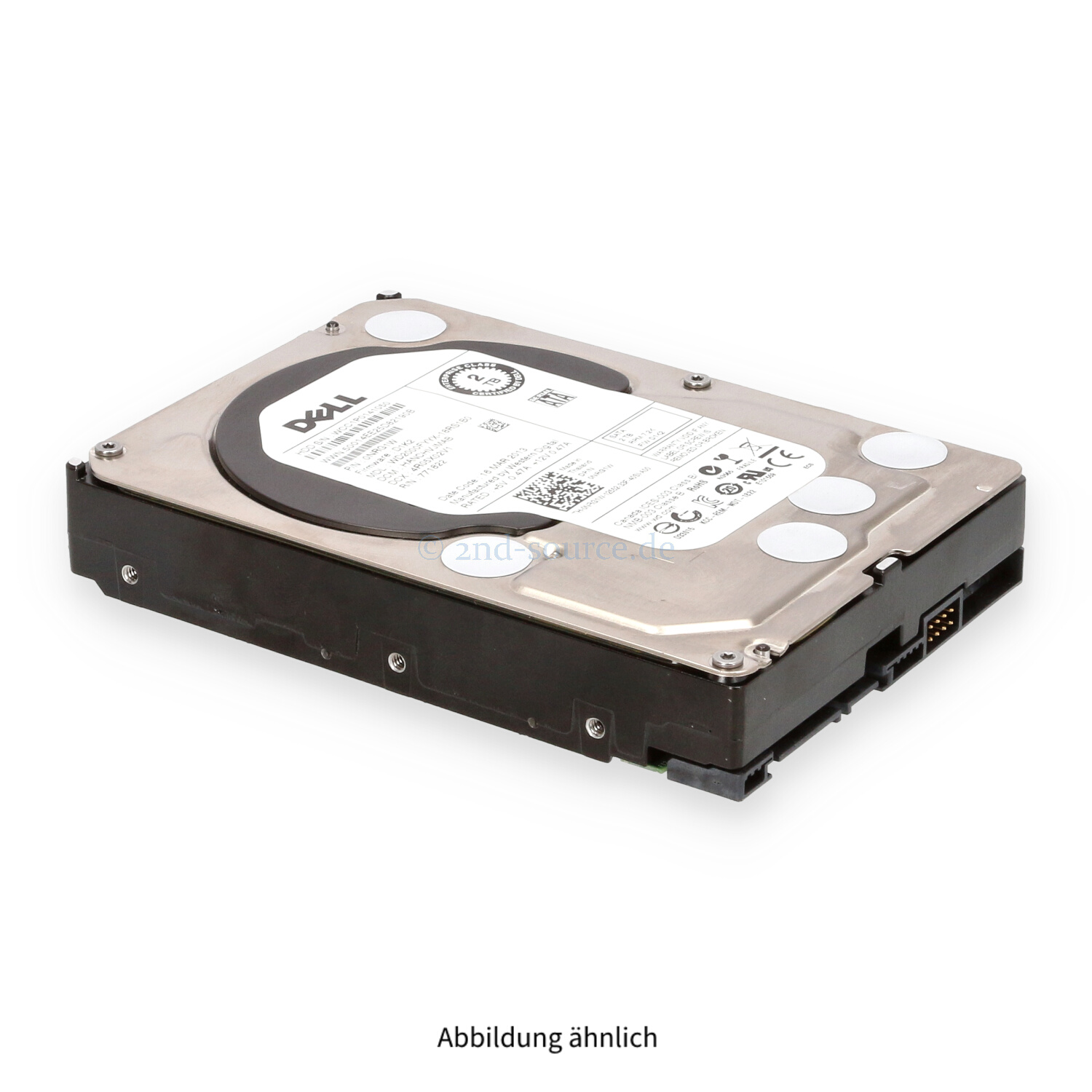 Dell 2TB 7.2k SATA 6G LFF HDD NRG1W 0NRG1W