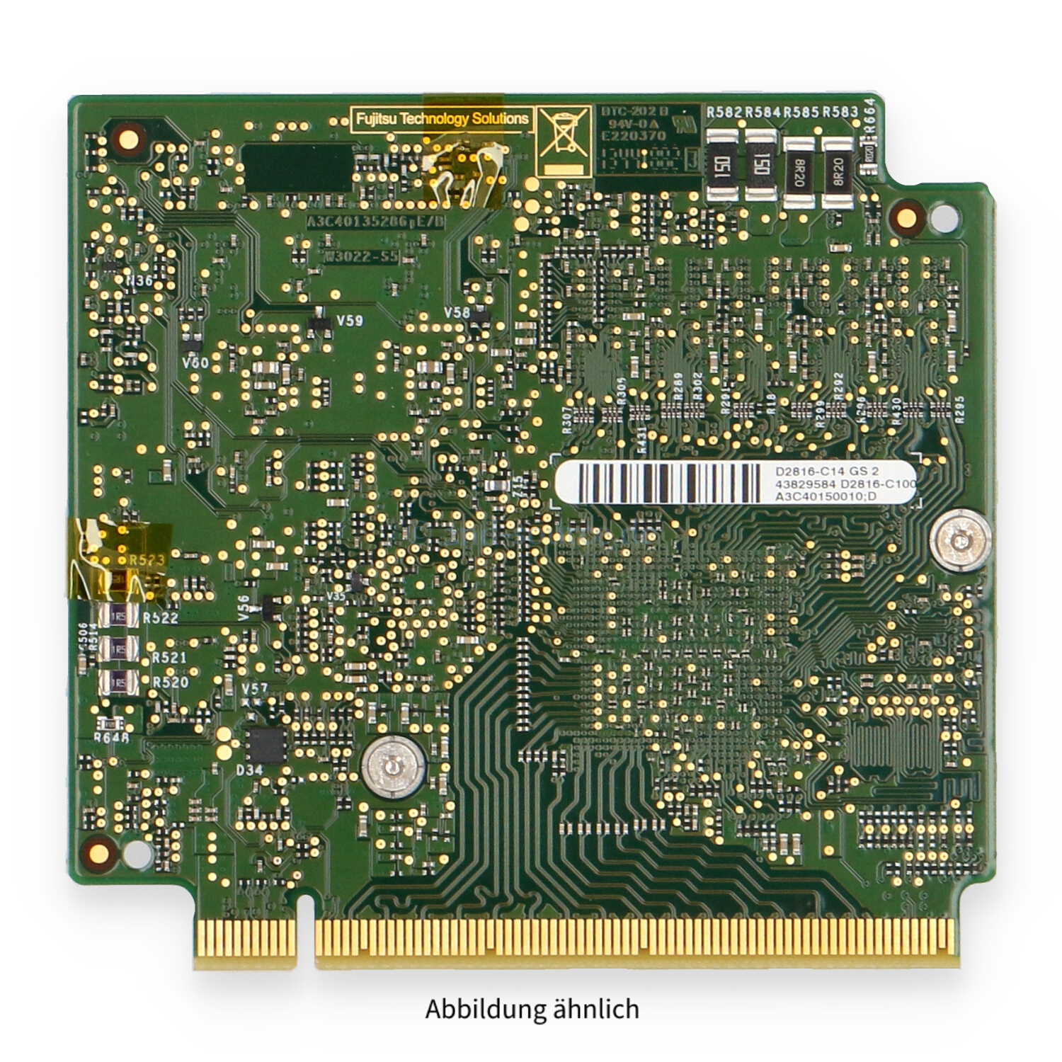 Fujitsu D2816-C14 GS2 RAID Module 512MB S26361-D2816-C100 A3C40150010 38035486