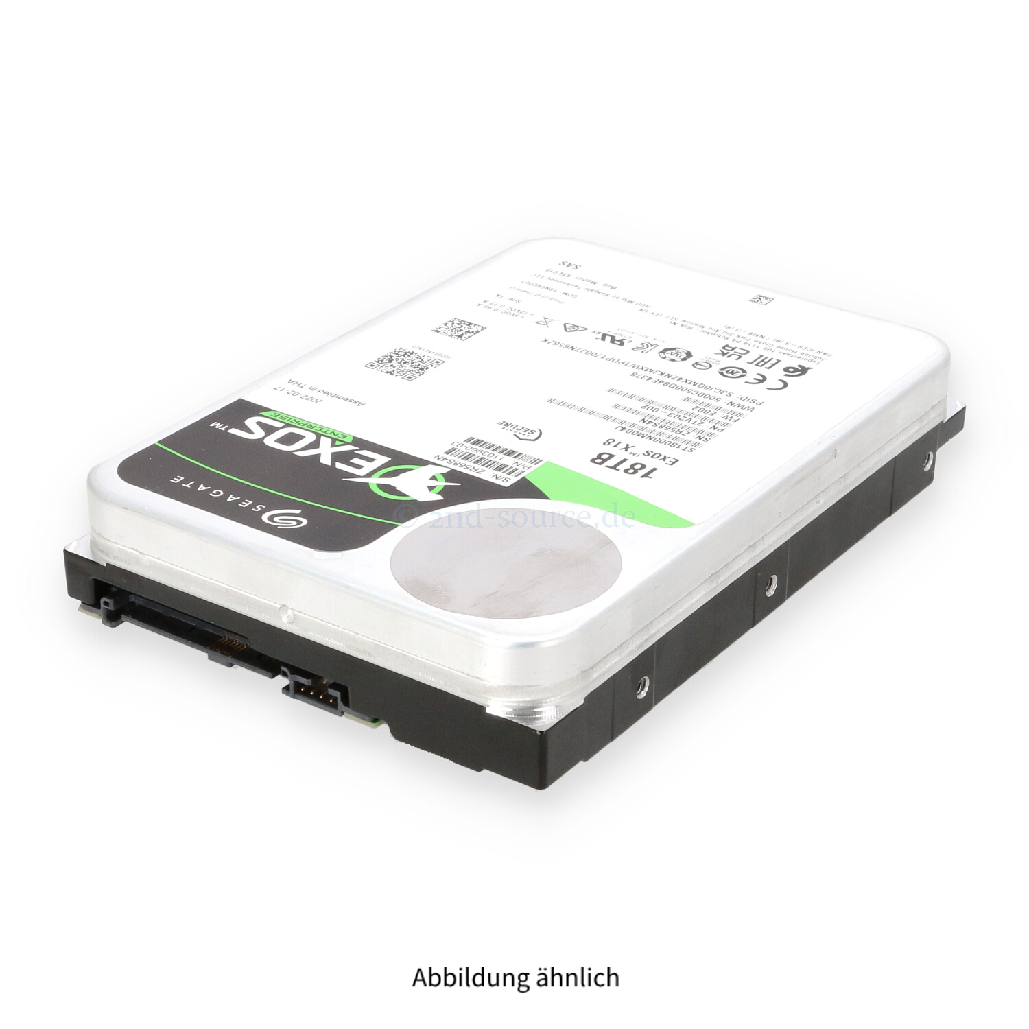 Seagate Exos X18 18TB 7.2k SAS 12G LFF HDD ST18000NM004J