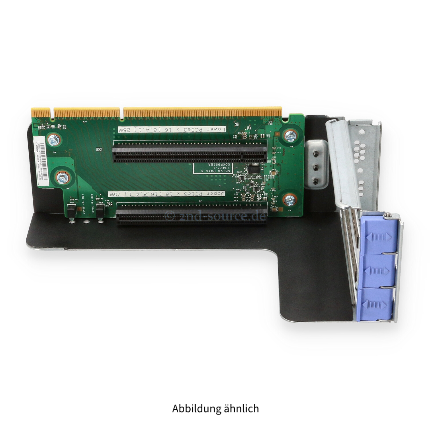 Lenovo 1x PCIe x16 1x PCIe x8 Riser x3650 M5 00FK628 00KA536