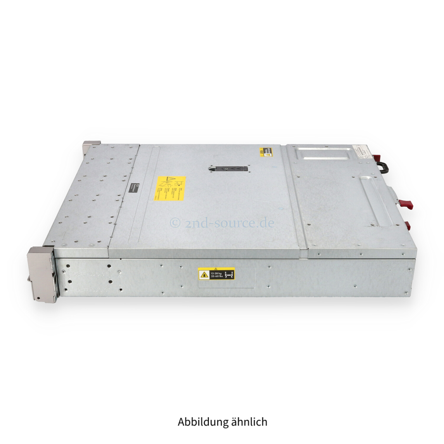 HPE StorageWorks D3700 Disk Enclosure mit 25x 600GB 10k SAS 6G SFF HDD (15TB) 2x 460W B7E40A QW967A