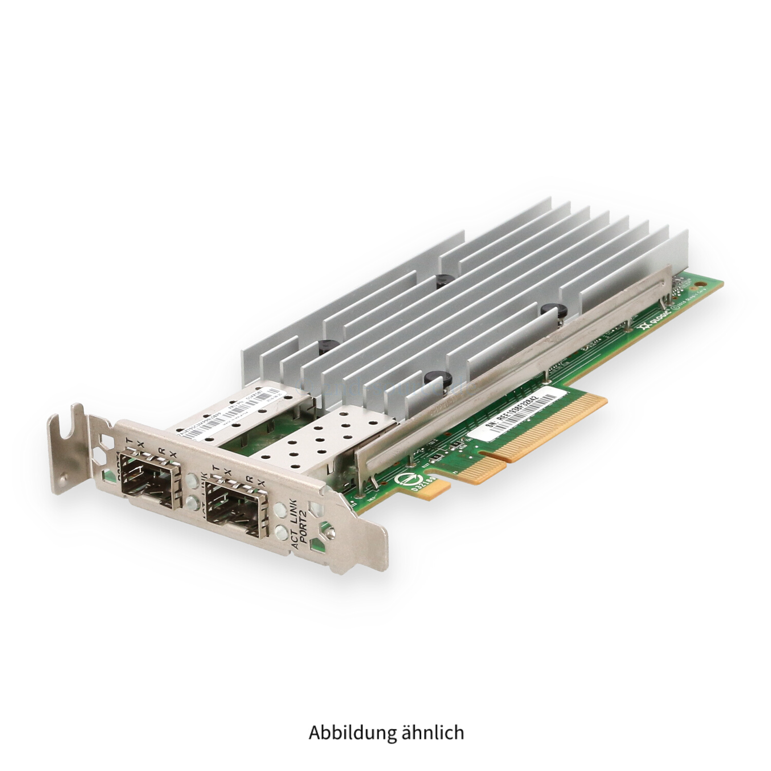 Lenovo QLogic QL41262 2x SFP28 25GbE PCIe 3.0 x8 Server Ethernet Adapter Low Profile 4XC7A08228 01KR587 Lenovo QLogic QL41262 2x SFP28 25GbE PCIe 3.0 x8 Server Ethernet Adapter Low Profile 4XC7A08228 01KR587