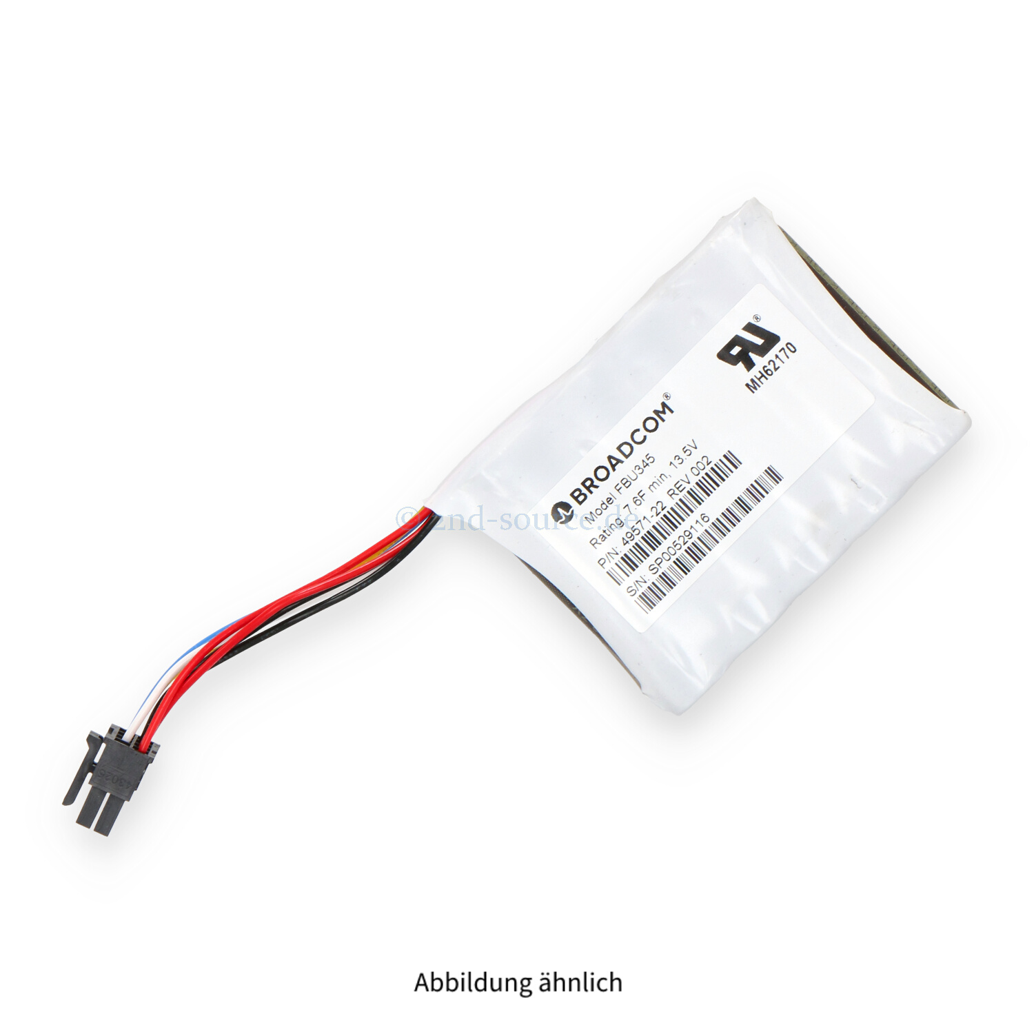 Fujitsu FBU345 Flash Backup Unit PRAID EP5x0i 34076947 03-50039-03 Fujitsu FBU345 Flash Backup Unit PRAID EP5x0i 34076947 03-50039-03