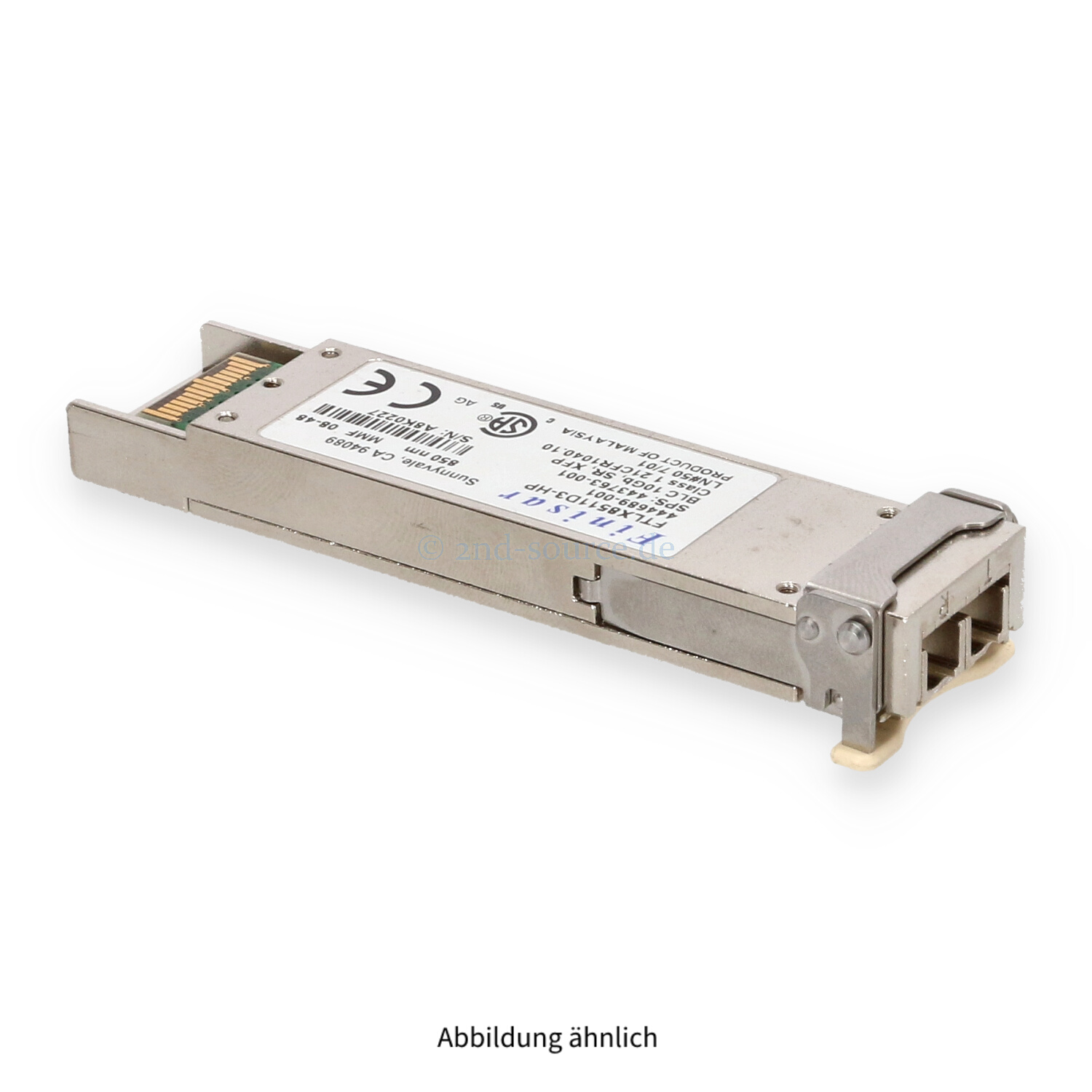HPE Bladesystem c-Class 10GB XFP+ SR 850NM Transceiver 443756-B21 444689-001 443763-001