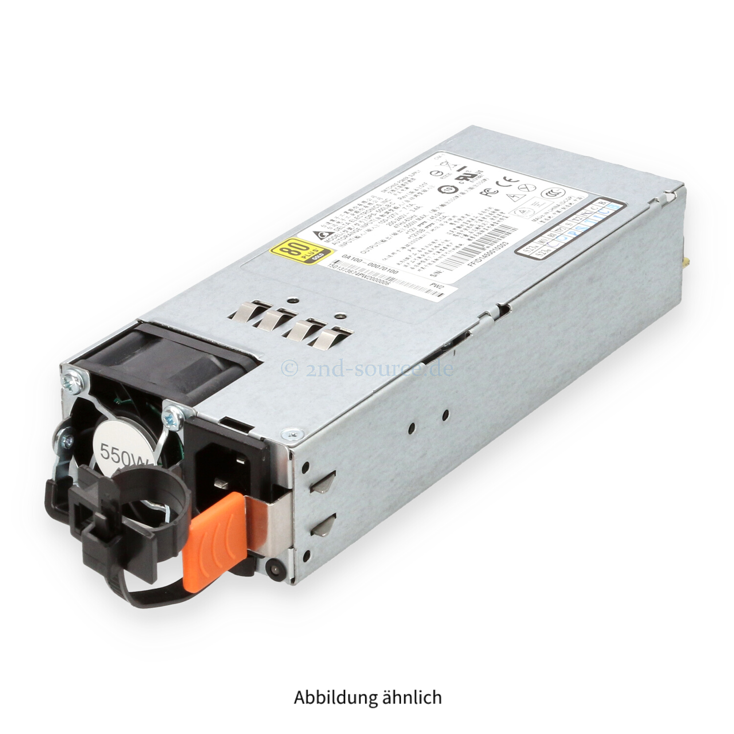 Delta Electronics 550W Hot Plug Power Supply DPS-550LB C Delta Electronics 550W Hot Plug Power Supply DPS-550LB C