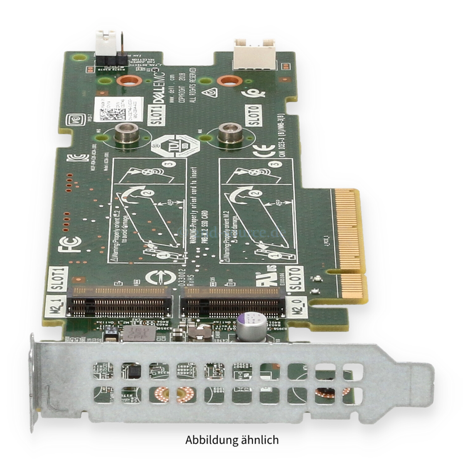 Dell BOSS M.2 Solid State Storage Adapter PCIe Low Profile 3JT49 03JT49