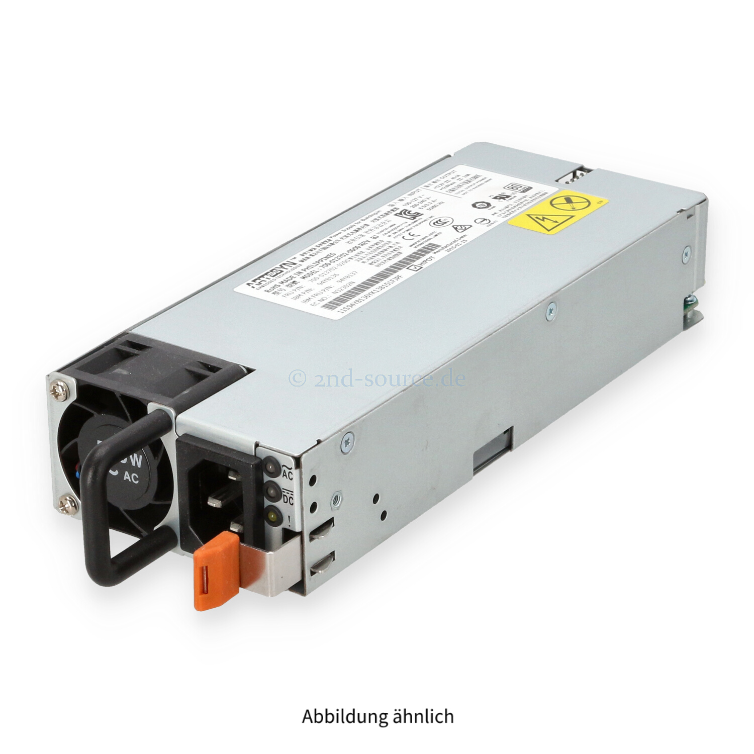 IBM 550W HotPlug Power Supply x3650 x3550 x3500 M5 94Y8137 94Y8136 IBM 550W HotPlug Power Supply x3650 x3550 x3500 M5 94Y8137 94Y8136